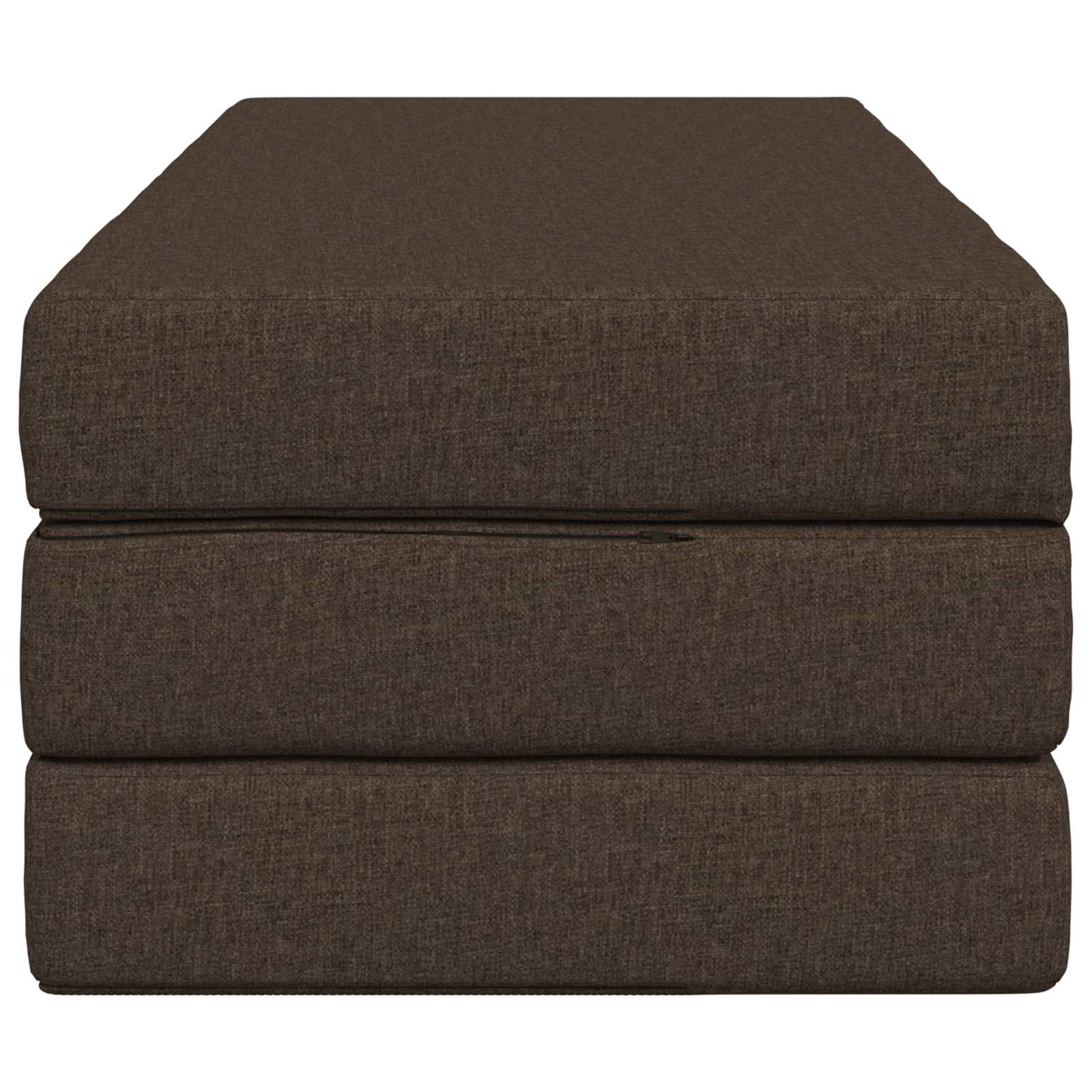 Sofa na razvlačenje 160 x 67 x 45 cm Sivosmeđa