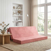 Sofa na razvlačenje 180 x 67 x 45 cm Ružičasta