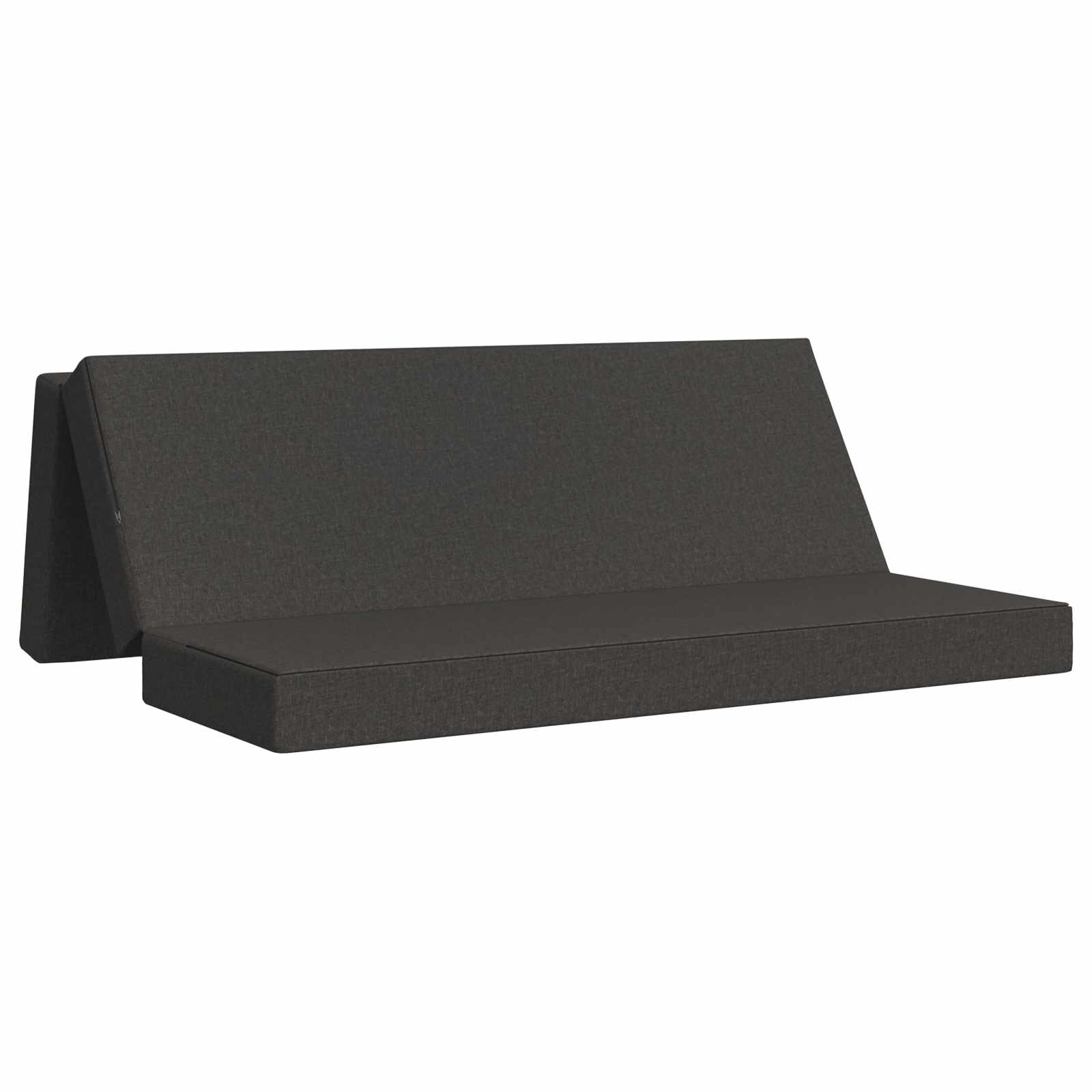 Sofa na razvlačenje 200 x 67 x 45 cm Tamnosiva
