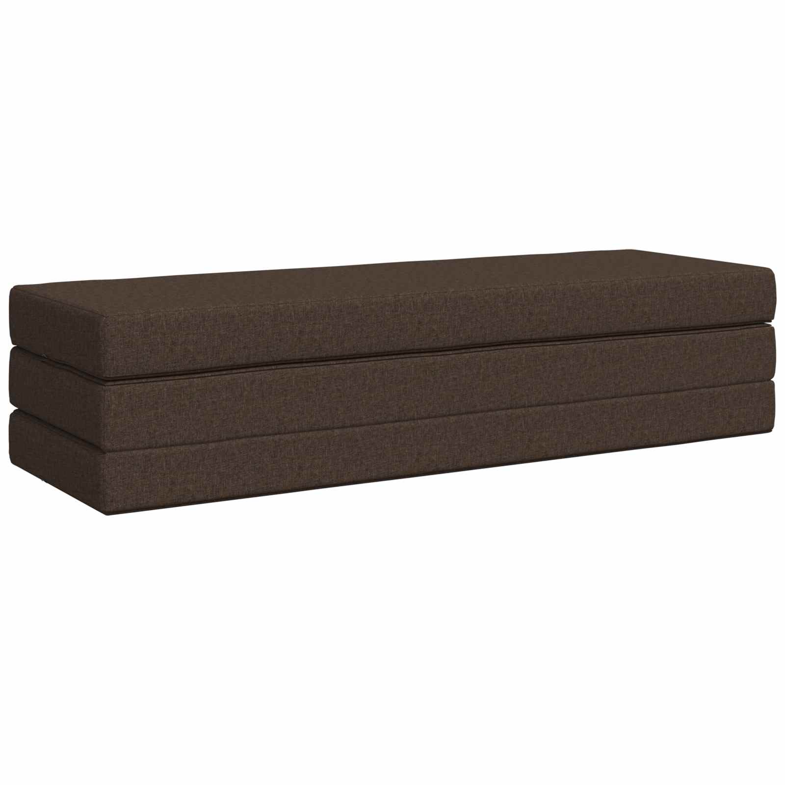 Sofa na razvlačenje 200 x 67 x 45 cm Sivosmeđa