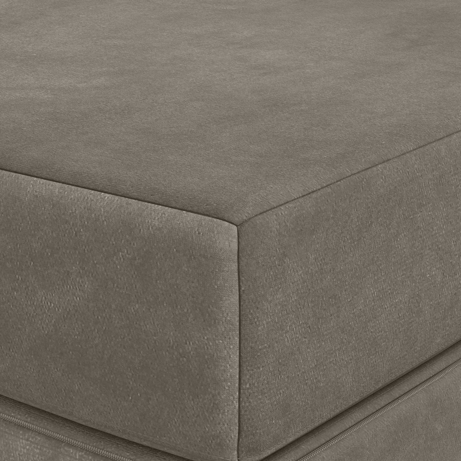 Sofa na razvlačenje 200 x 67 x 45 cm Svjetlosiva