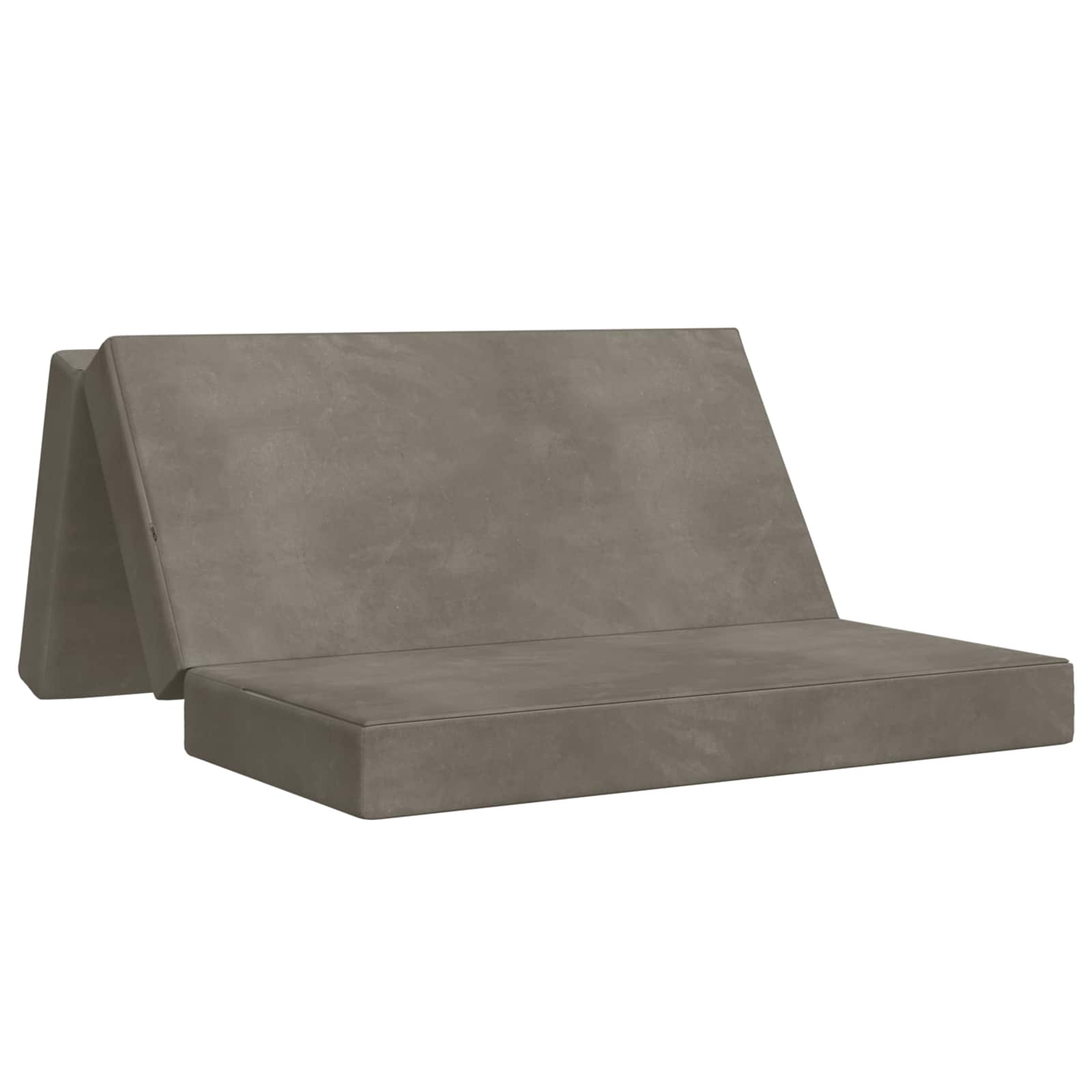 Sofa na razvlačenje 200 x 67 x 45 cm Svjetlosiva