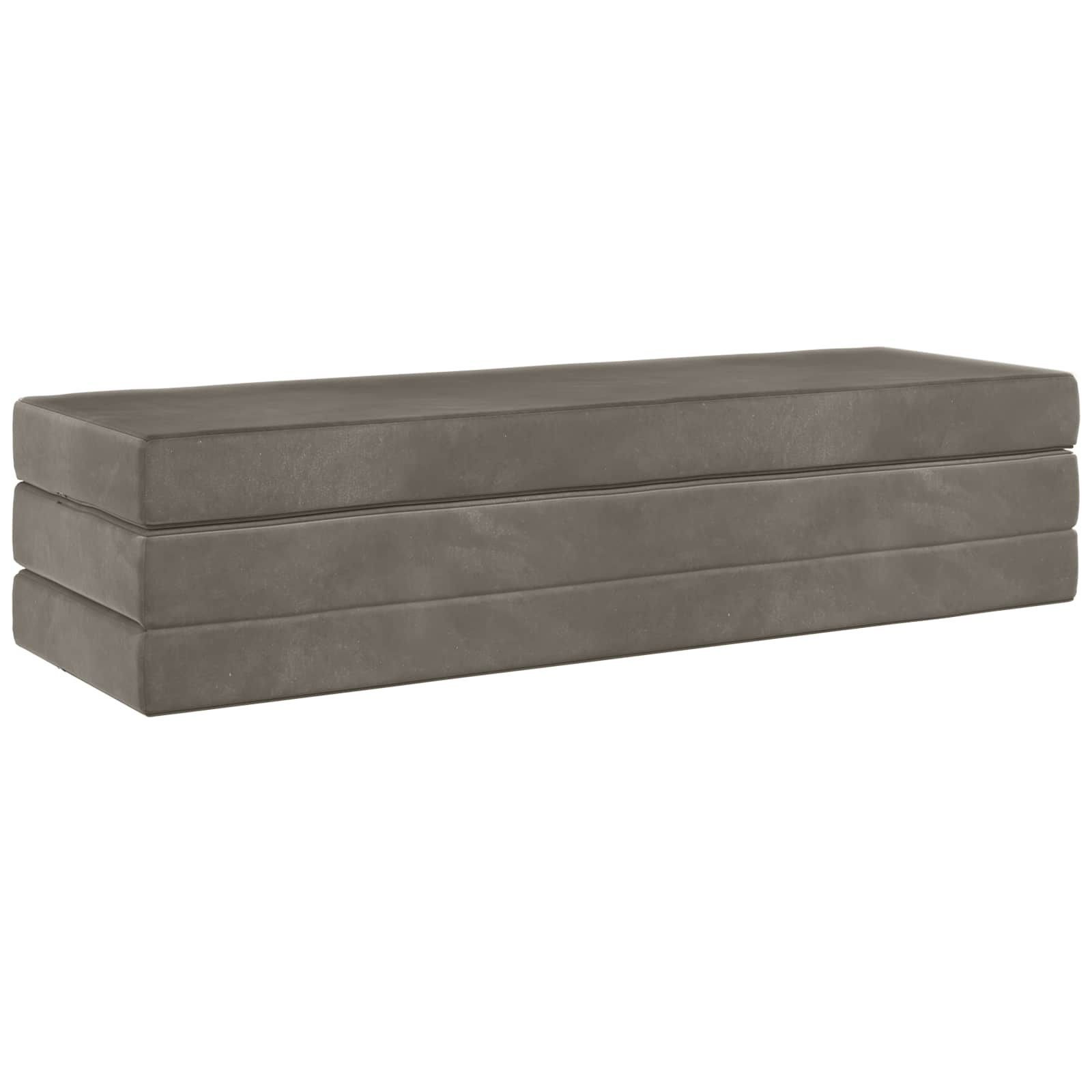 Sofa na razvlačenje 200 x 67 x 45 cm Svjetlosiva