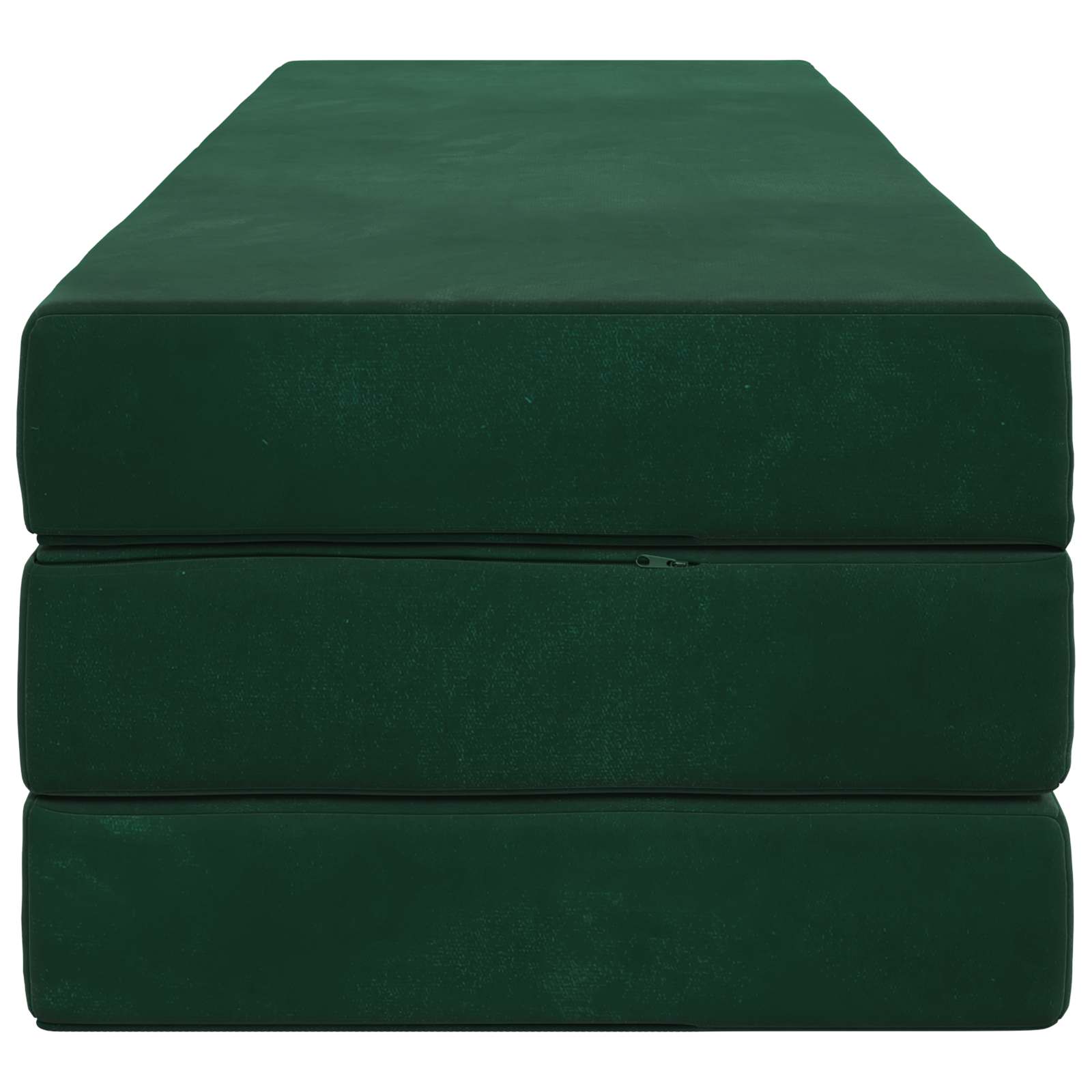 Sofa na razvlačenje 200 x 67 x 45 cm Tamnozelena