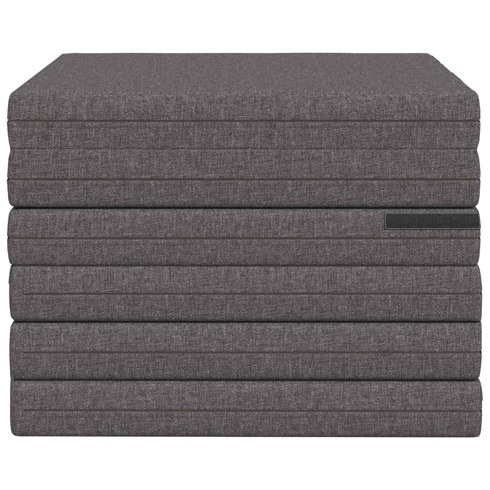 Sofa na razvlačenje 140 x 67 x 45 cm Svjetlosiva