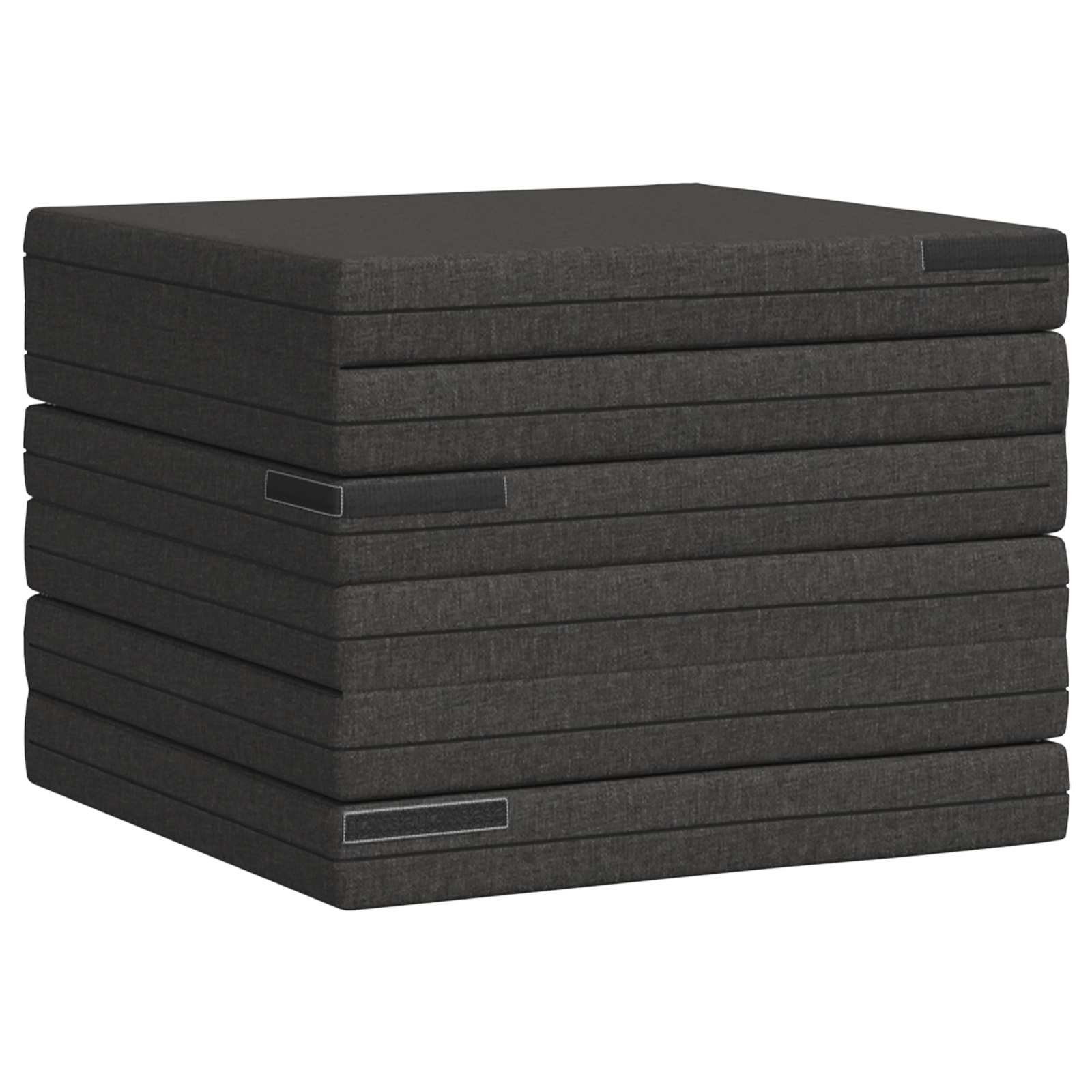 Sofa na razvlačenje 140 x 67 x 45 cm Tamnosiva