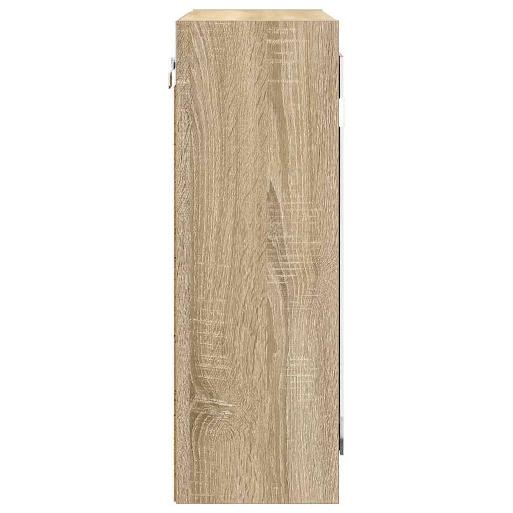 Kupaonski ormar s ogledalom Zidne Sonoma hrast 60 x 20 x 60 cm