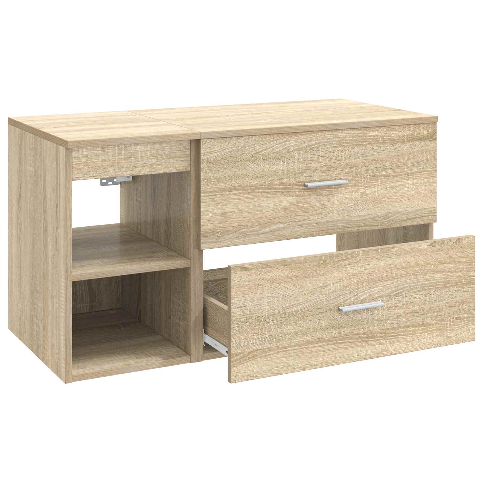 Set namještaja za kupaonicu 2 pcs Hrast sonoma