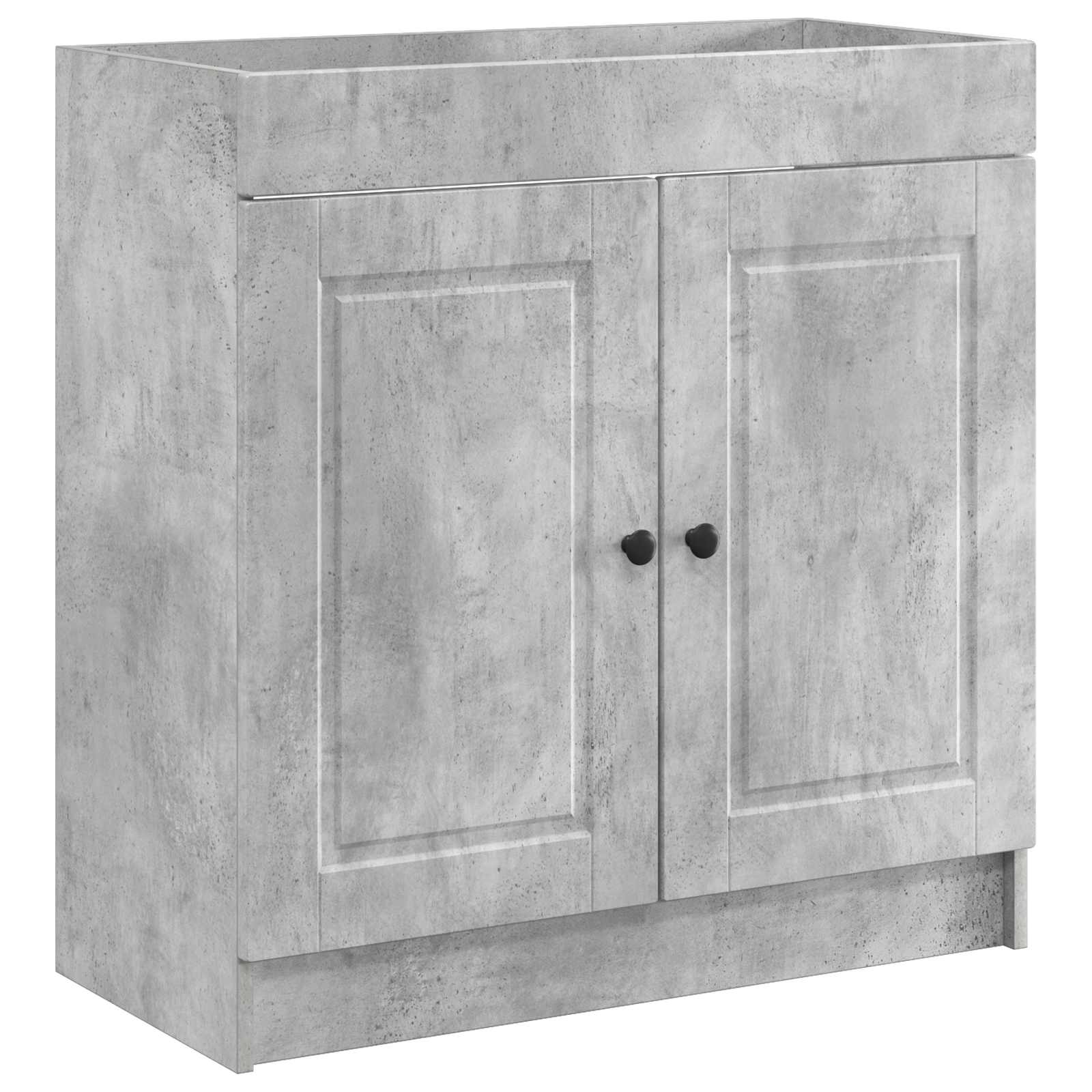 Set namještaja za kupaonicu Betonska siva 78,5 x 37,5 x 81 cm