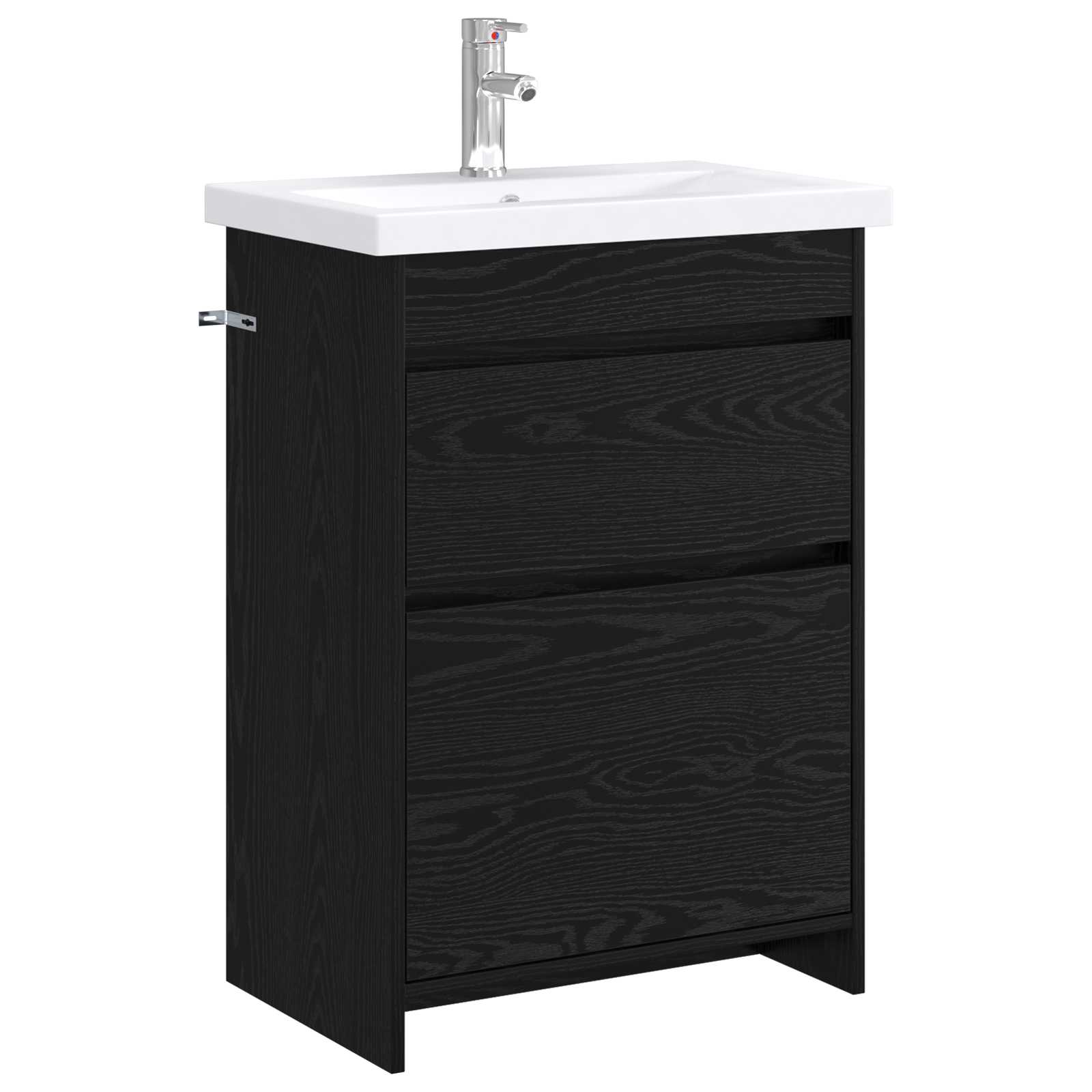 Set namještaja za kupaonicu Crni hrast 61 x 40 x 84,5 cm