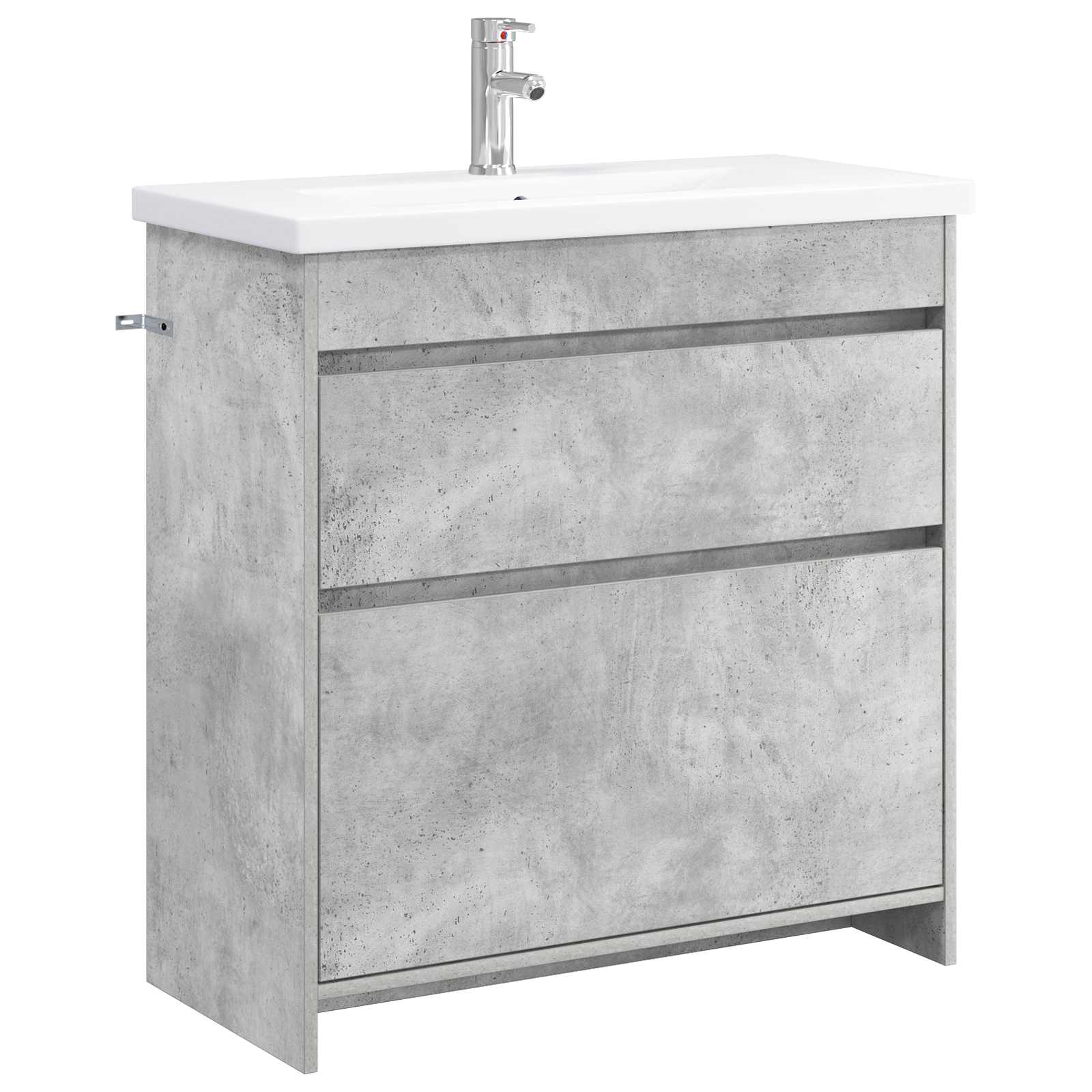 Set namještaja za kupaonicu Betonska siva 81 x 40 x 84,5 cm