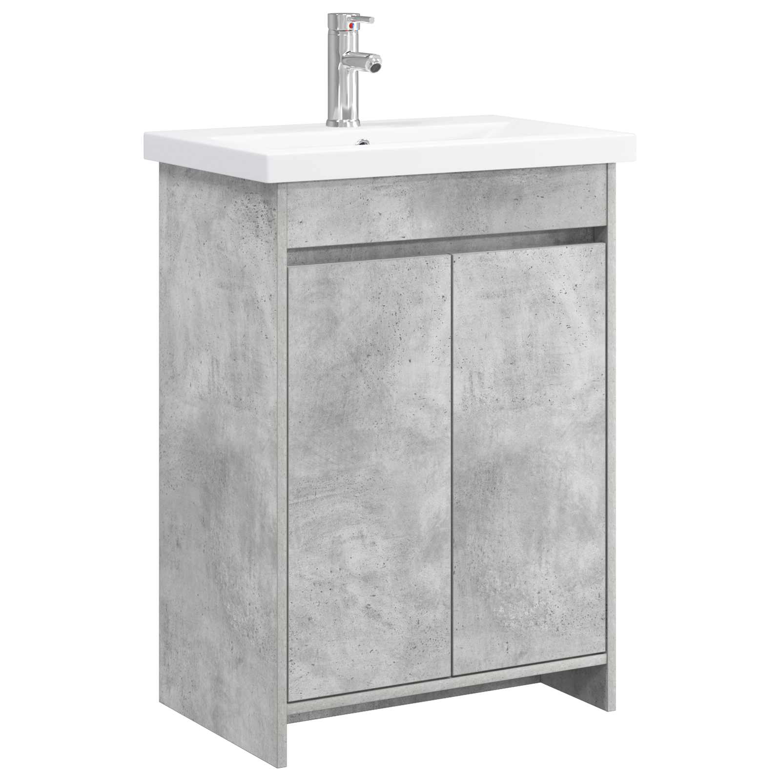 Set namještaja za kupaonicu Betonska siva 81 x 40 x 84,5 cm