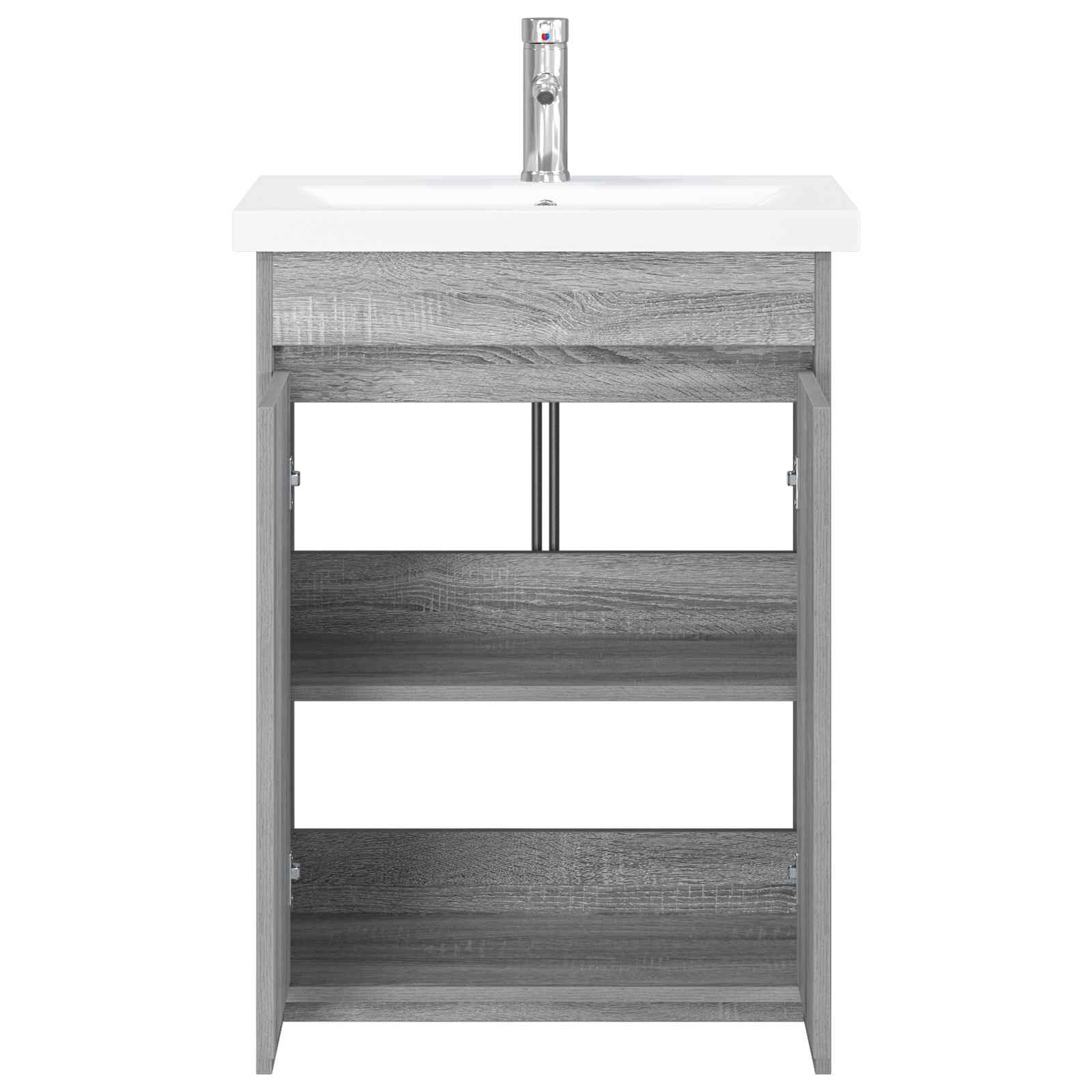 Set namještaja za kupaonicu Siva Sonoma 81 x 40 x 84,5 cm