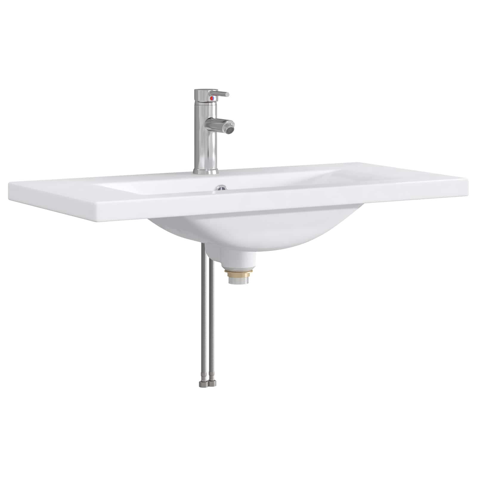 Set namještaja za kupaonicu Hrast sonoma 81 x 40 x 84,5 cm