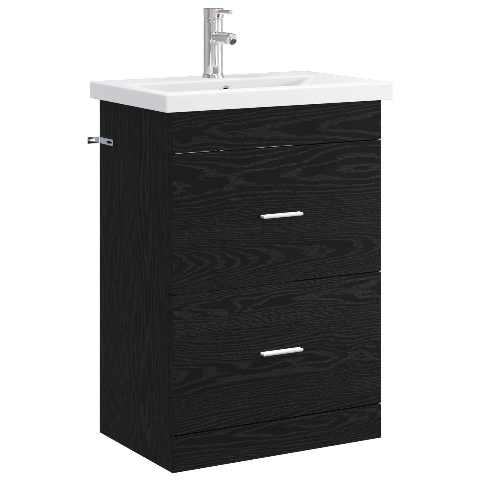 Set namještaja za kupaonicu Crni hrast 61 x 40 x 84,5 cm