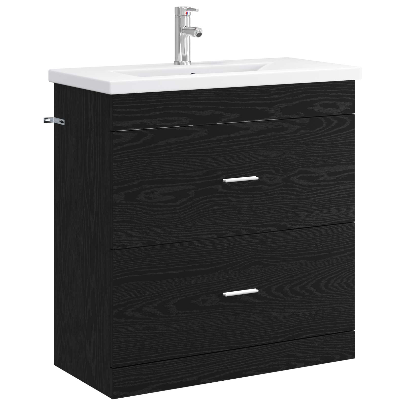 Set namještaja za kupaonicu Crni hrast 81 x 40 x 84,5 cm