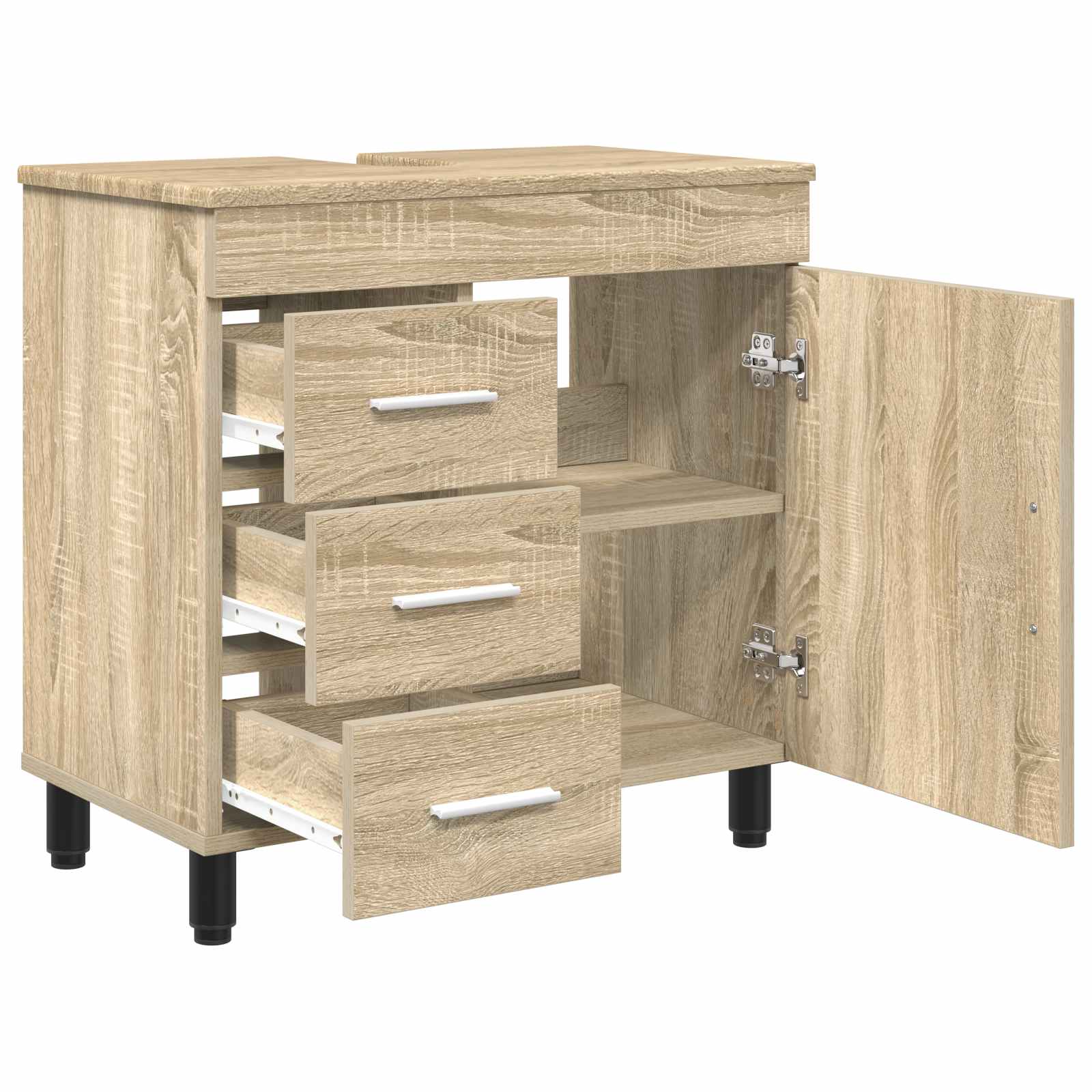 Toaletna jedinica Hrast sonoma 60 x 35 x 60 cm