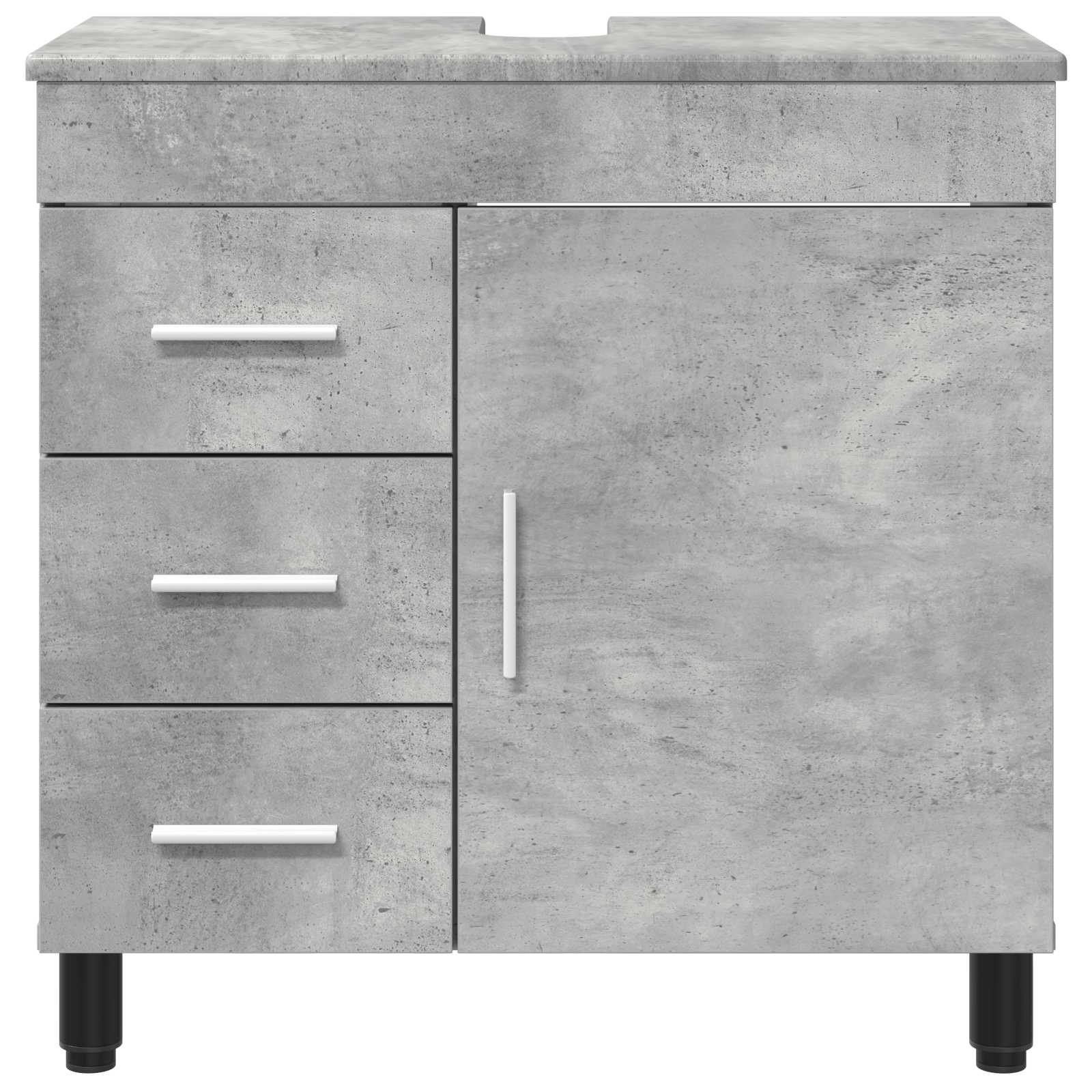 Toaletna jedinica Betonska siva 60 x 35 x 60 cm