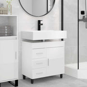Toaletna jedinica Bijela visokog sjaja 60 x 35 x 60 cm