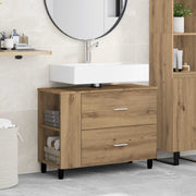 Toaletna jedinica Hrast artisan 80 x 35 x 60 cm