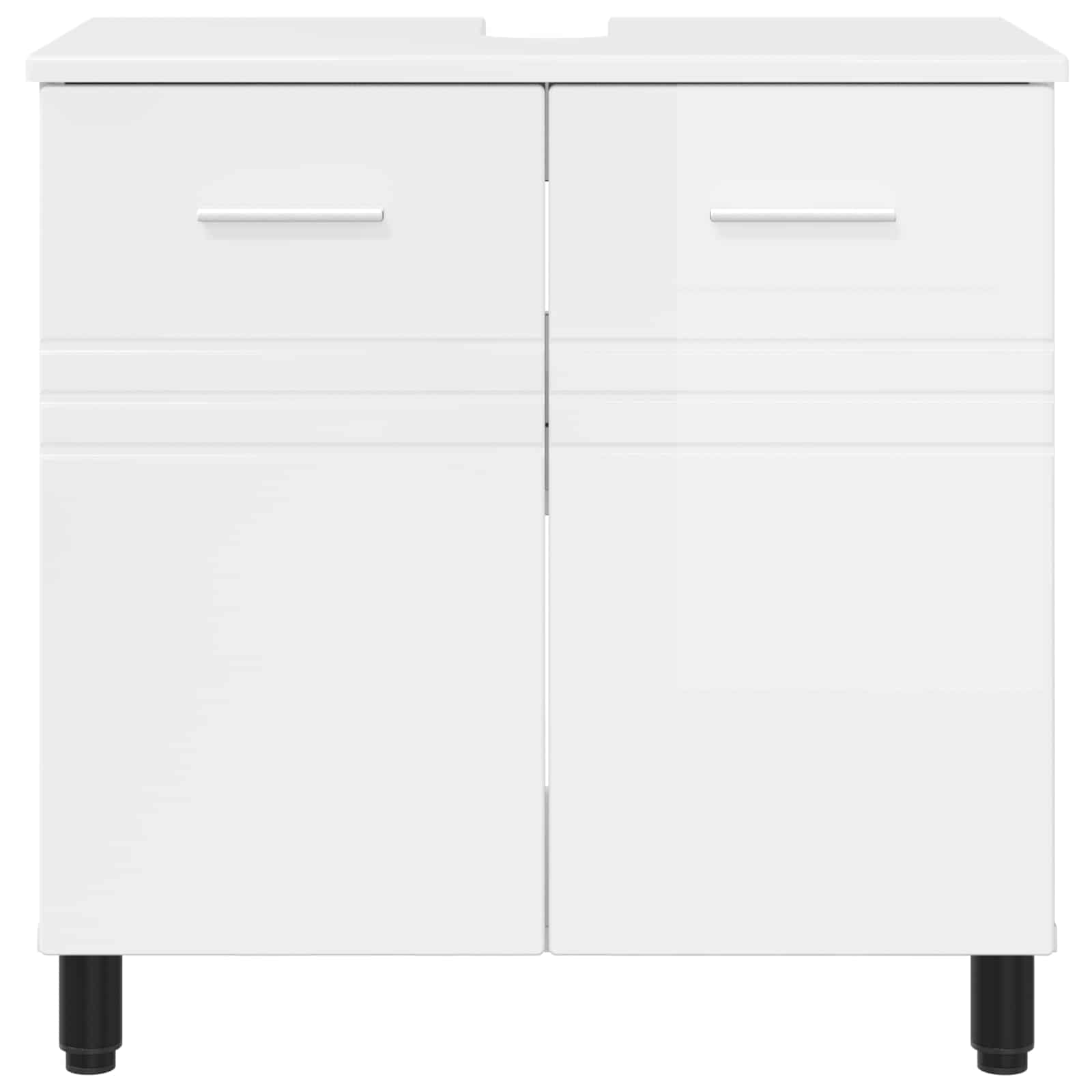 Toaletna jedinica Bijela visokog sjaja 60 x 35 x 60 cm