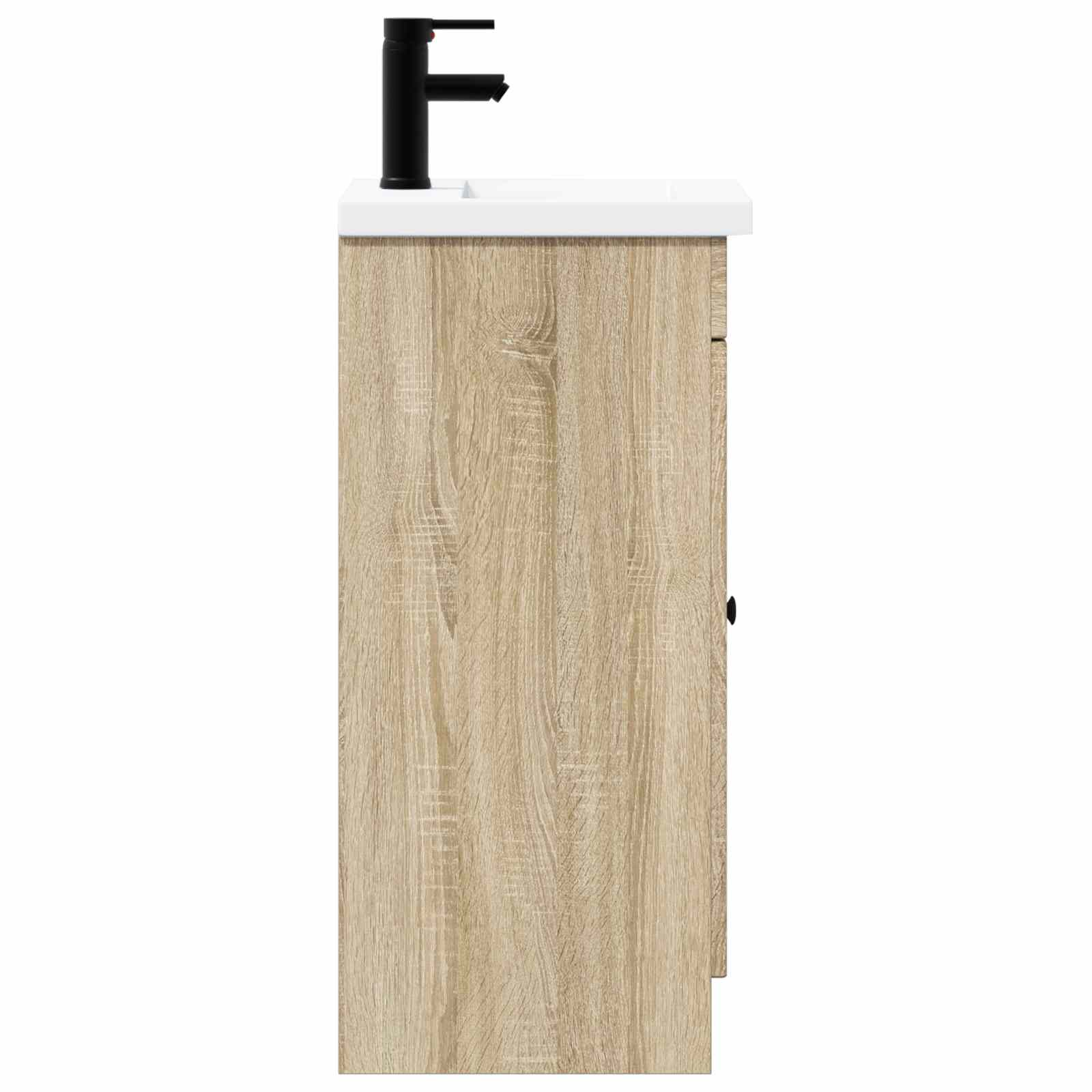 Kupaonski umivaonik s sudoperom Hrast sonoma 42 x 40 x 84,5 cm