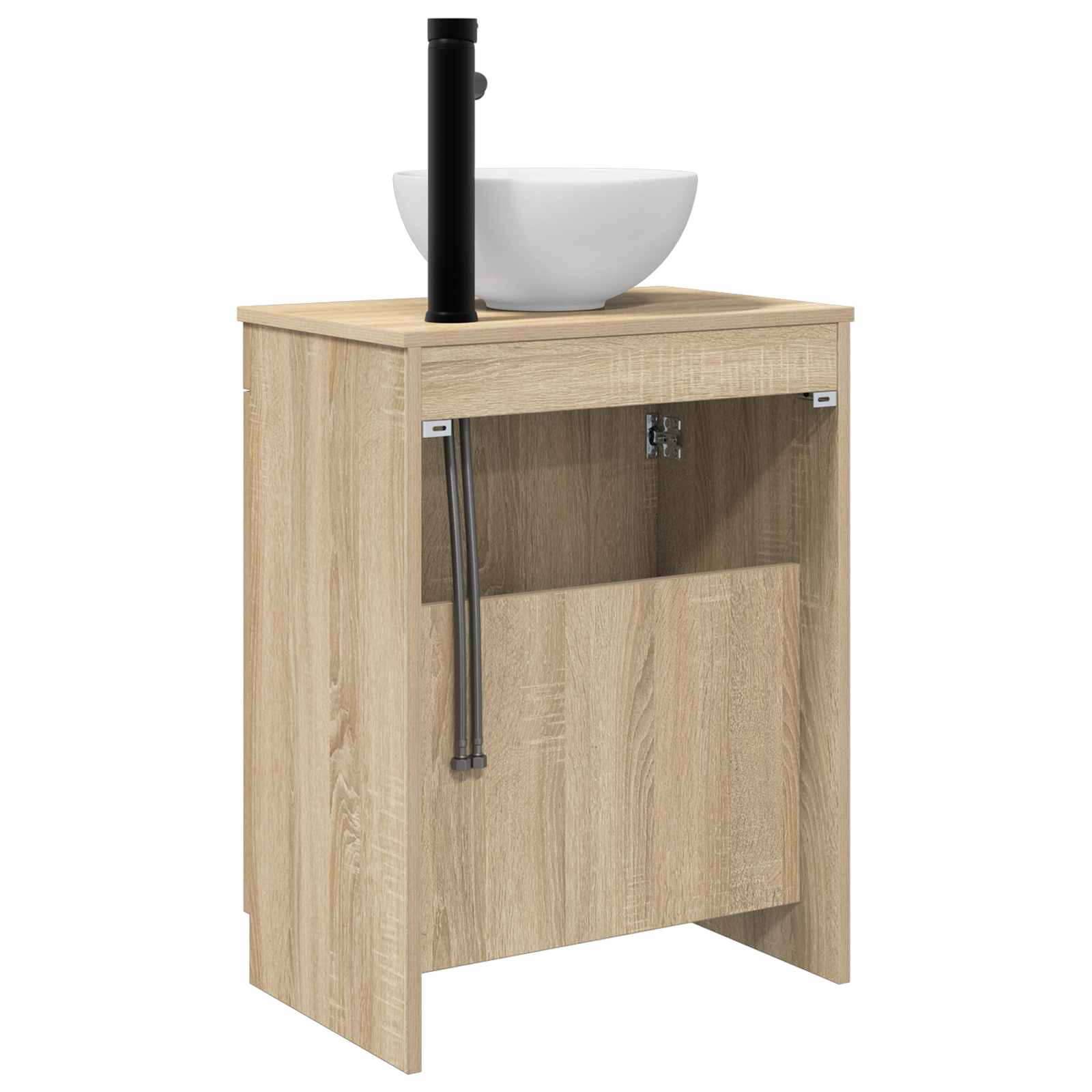 Kupaonski umivaonik s sudoperom Hrast sonoma 54 x 35 x 83 cm