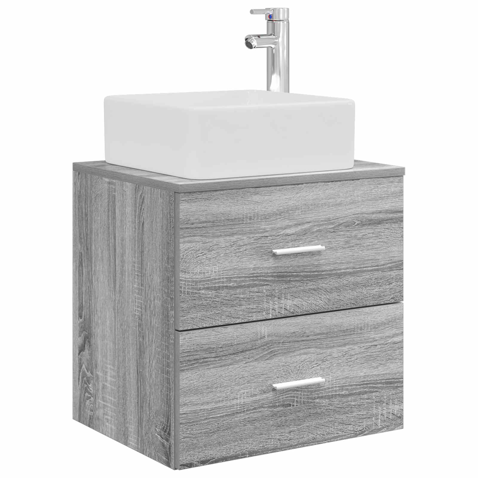 Umivaonik s policom Siva Sonoma 49,5 x 41 x 63 cm
