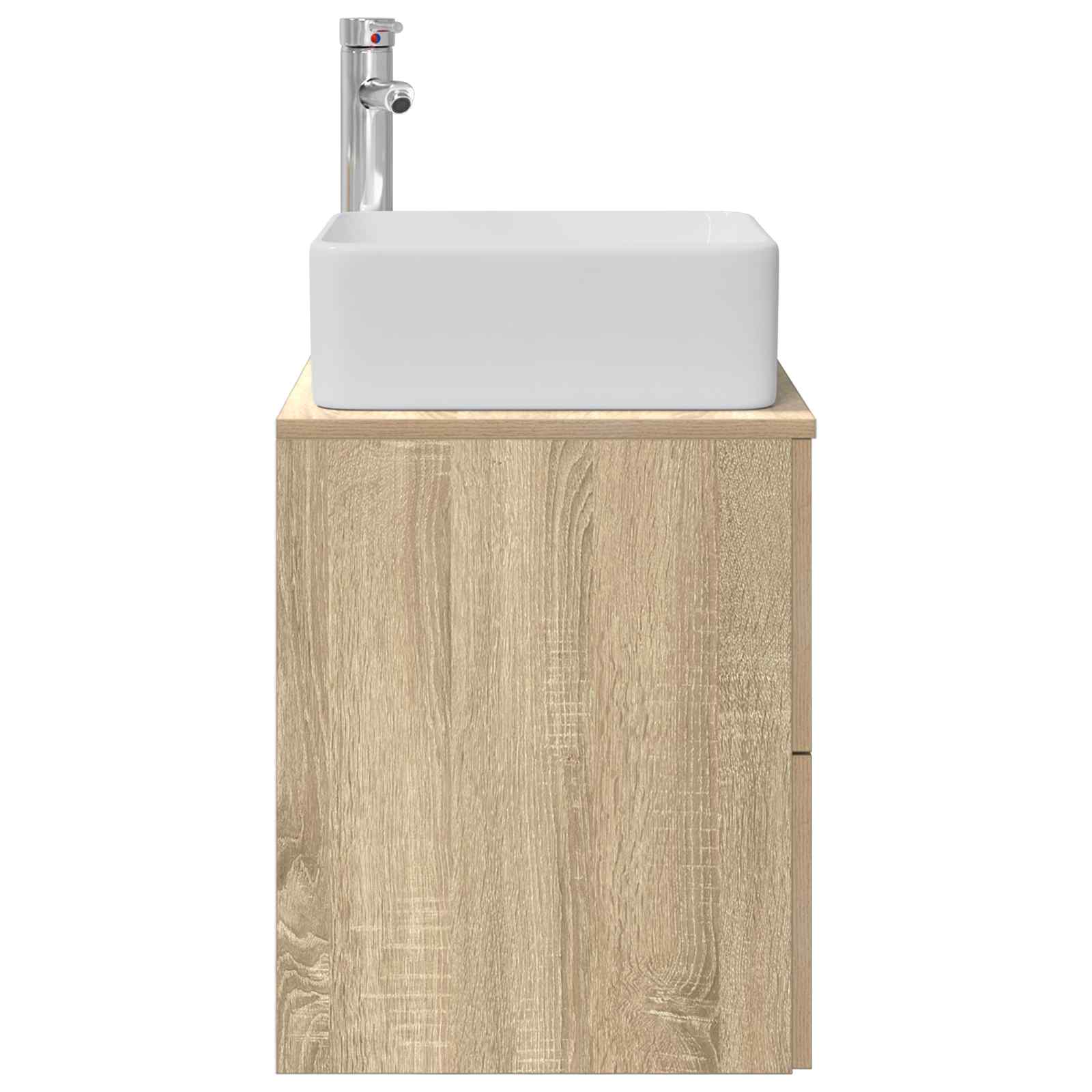 Umivaonik s policom Hrast sonoma 53 x 34,5 x 63 cm