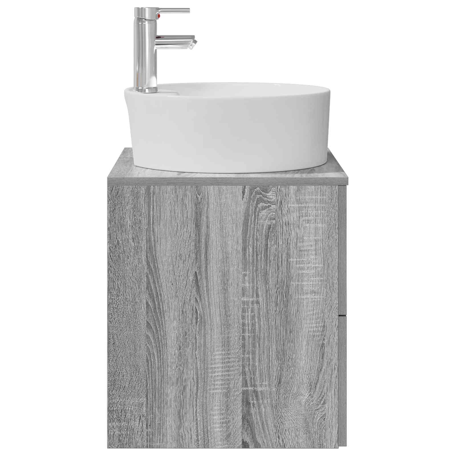 Umivaonik s policom Siva Sonoma 49,5 x 44,5 x 65 cm