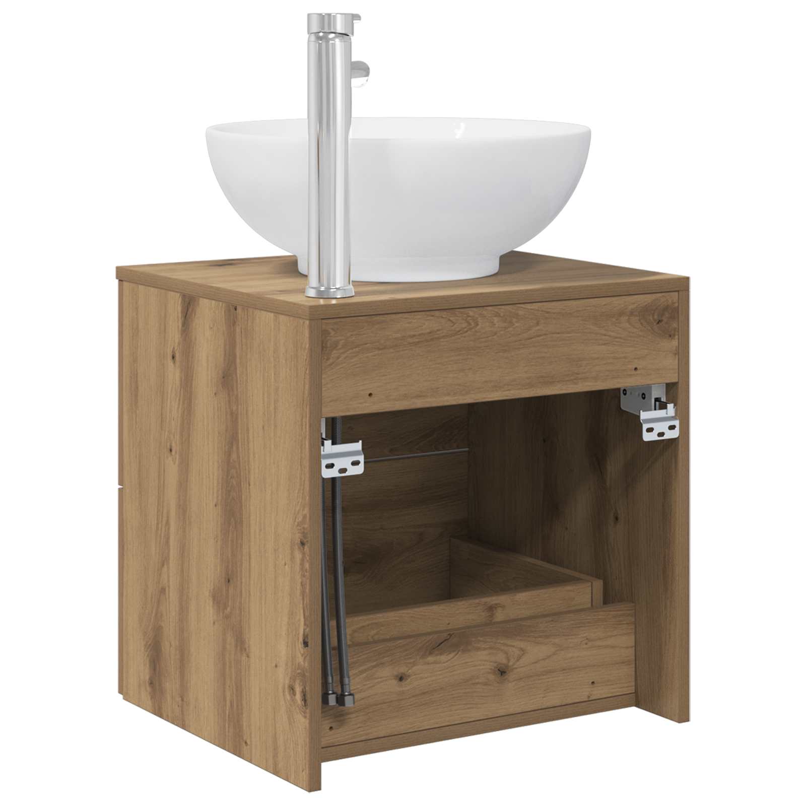Umivaonik s policom Hrast artisan 49,5 x 44,5 x 66,5 cm