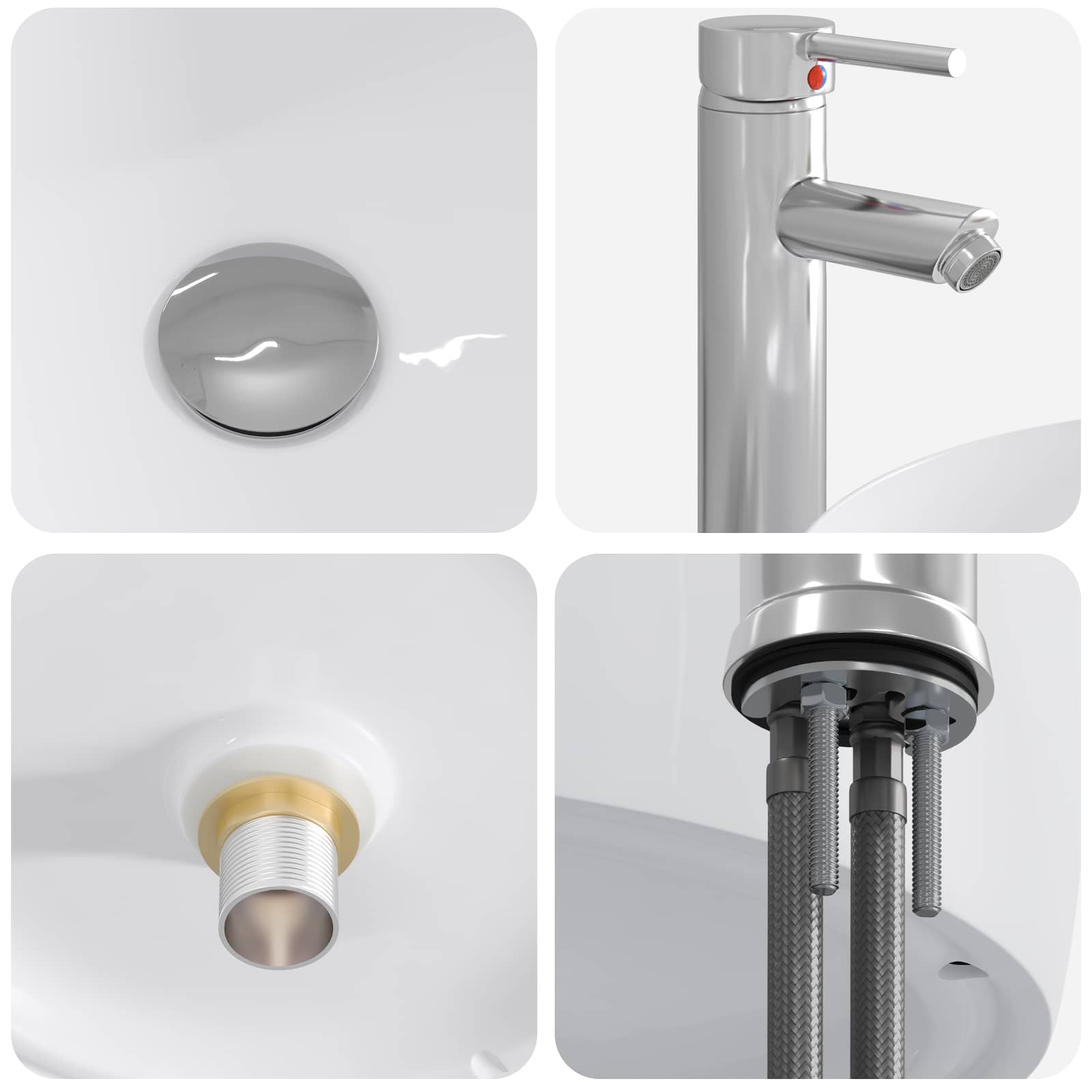 Umivaonik s policom Staro drvo 49,5 x 44,5 x 65,5 cm