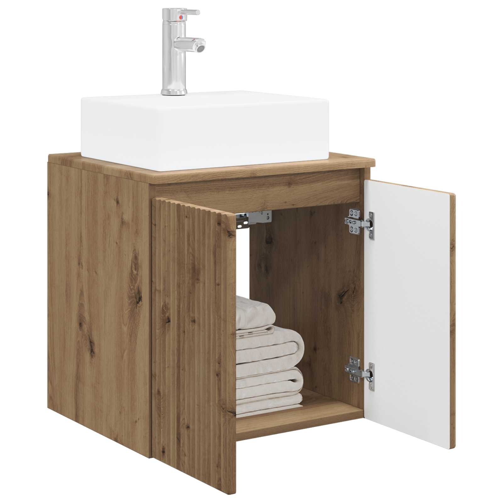 Umivaonik s policom Hrast artisan 49,5 x 41 x 62,5 cm