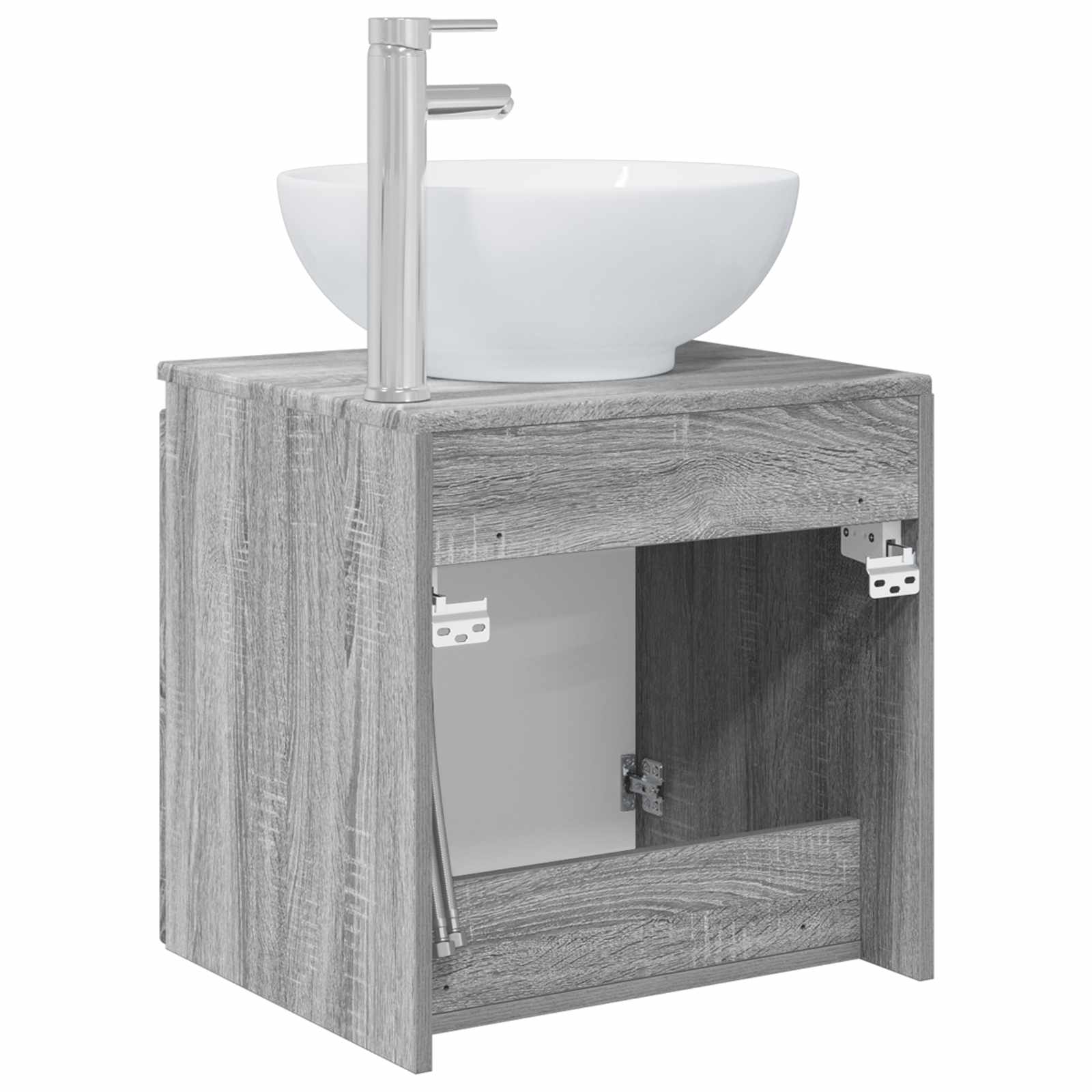 Umivaonik s policom Siva Sonoma 49,5 x 44,5 x 65 cm