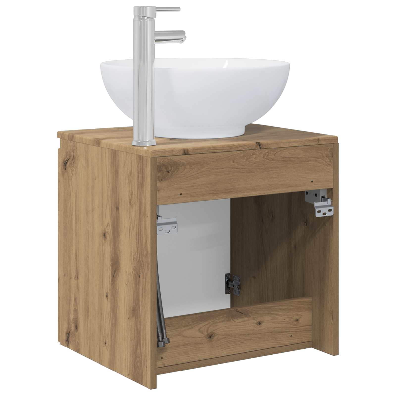 Umivaonik s policom Hrast artisan 49,5 x 44,5 x 65 cm