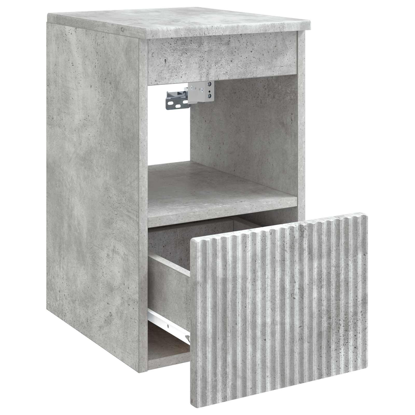 Kupaonski ormar Betonska siva 30 x 41 x 50 cm Konstruirano drvo