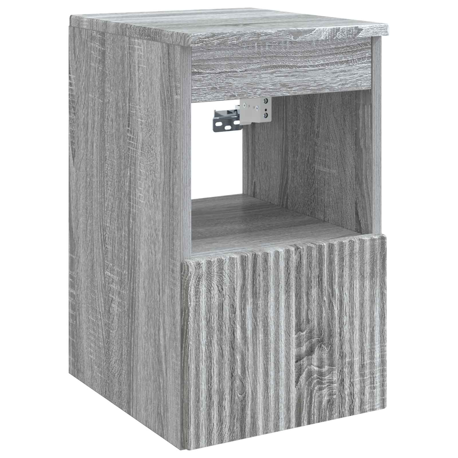 Kupaonski ormar Siva Sonoma 30 x 41 x 50 cm Konstruirano drvo
