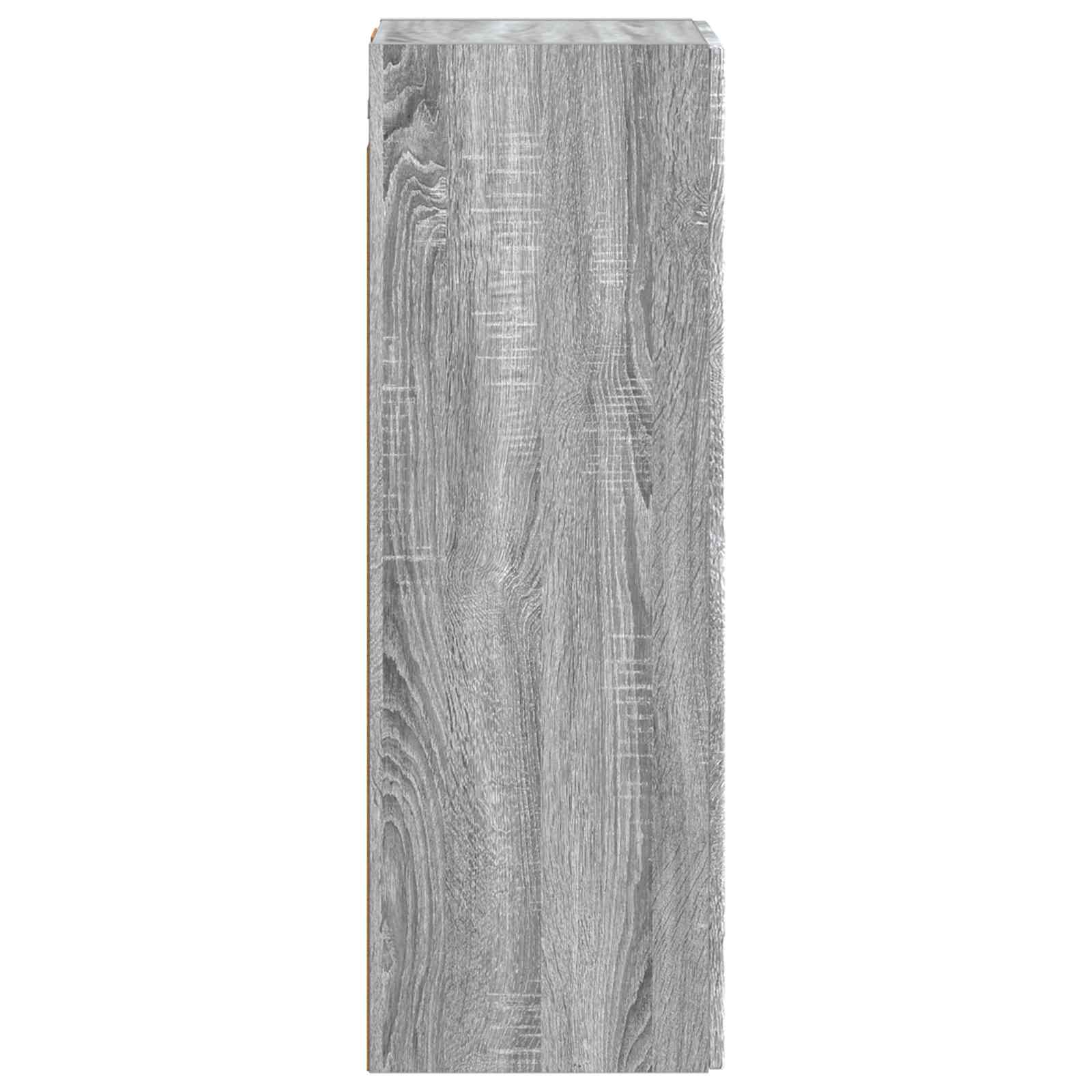 Ormar za Kupaonicu na Zidu Siva Sonoma 33 x 34,5 x 100 cm
