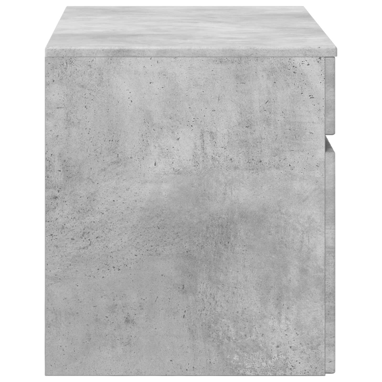 Ormar za Kupaonicu na Zidu Betonska siva 59 x 44,5 x 50 cm