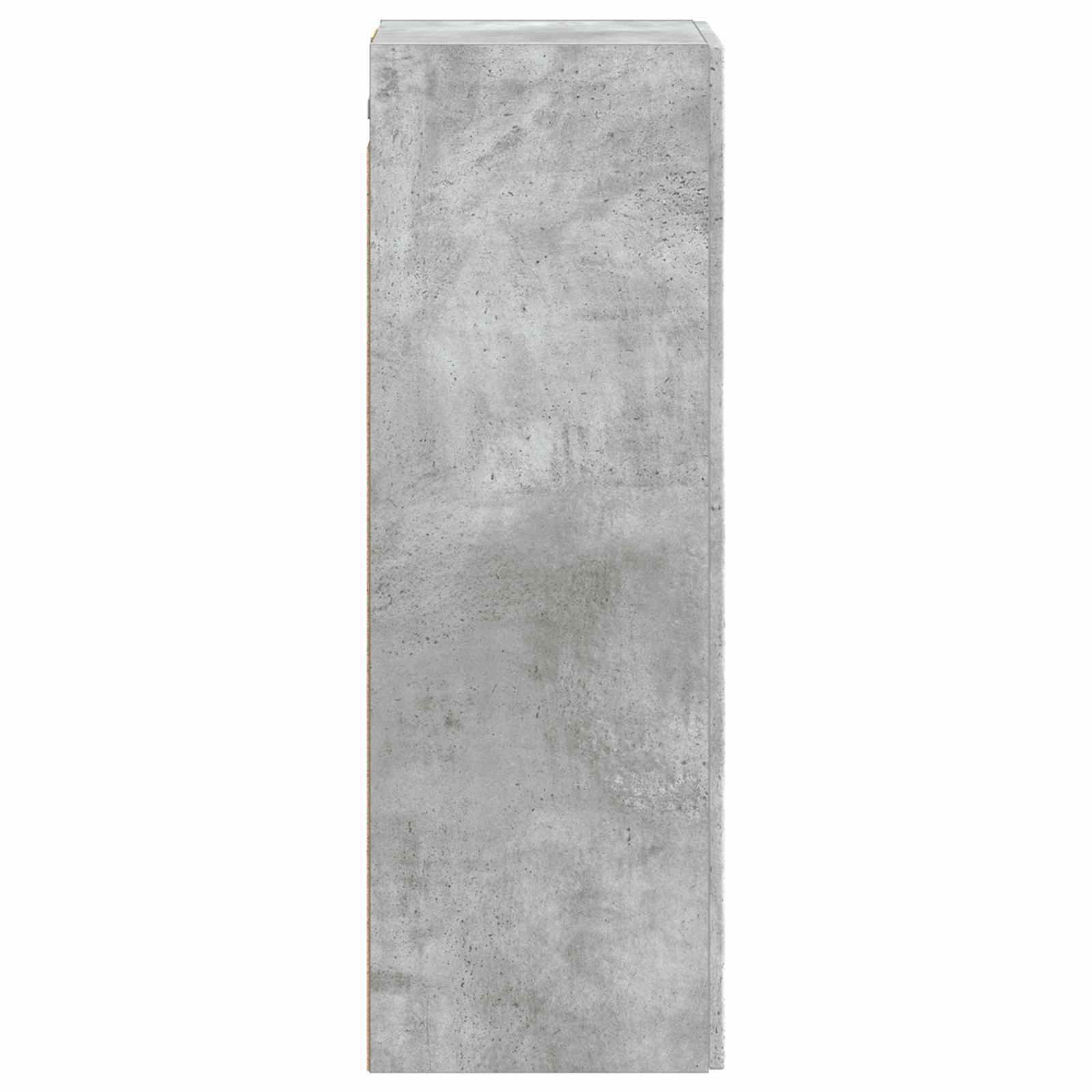 Ormar za Kupaonicu na Zidu Betonska siva 33 x 34,5 x 100 cm