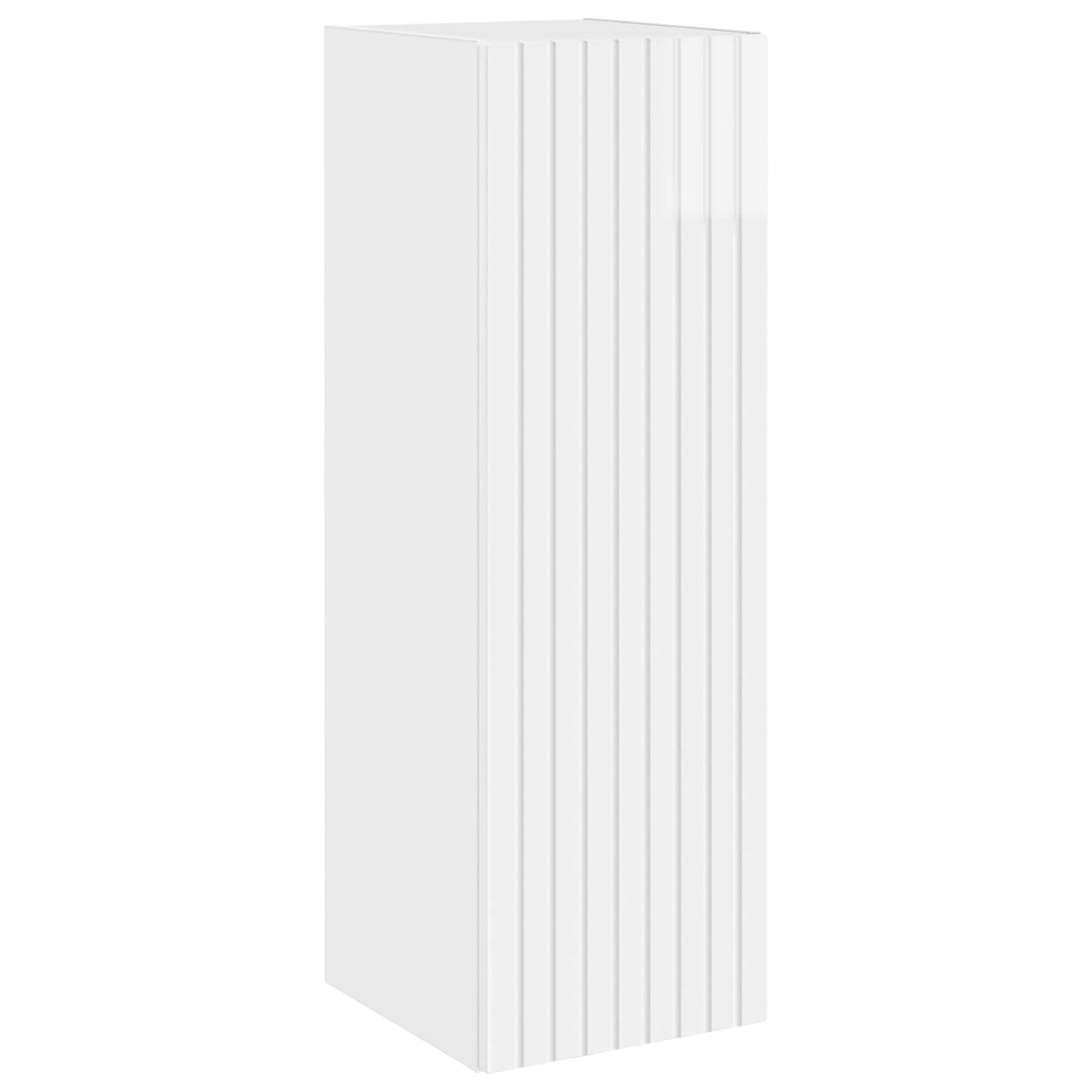 Ormar za Kupaonicu na Zidu Bijela visokog sjaja