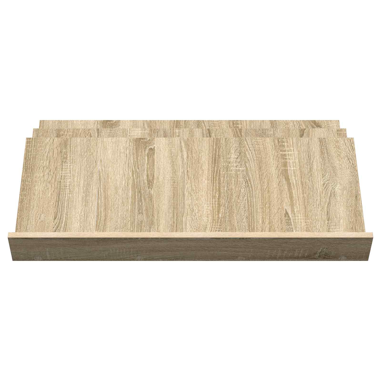 Polica za časopise s policom Sonoma hrast 90 x 53 x 28,5 cm
