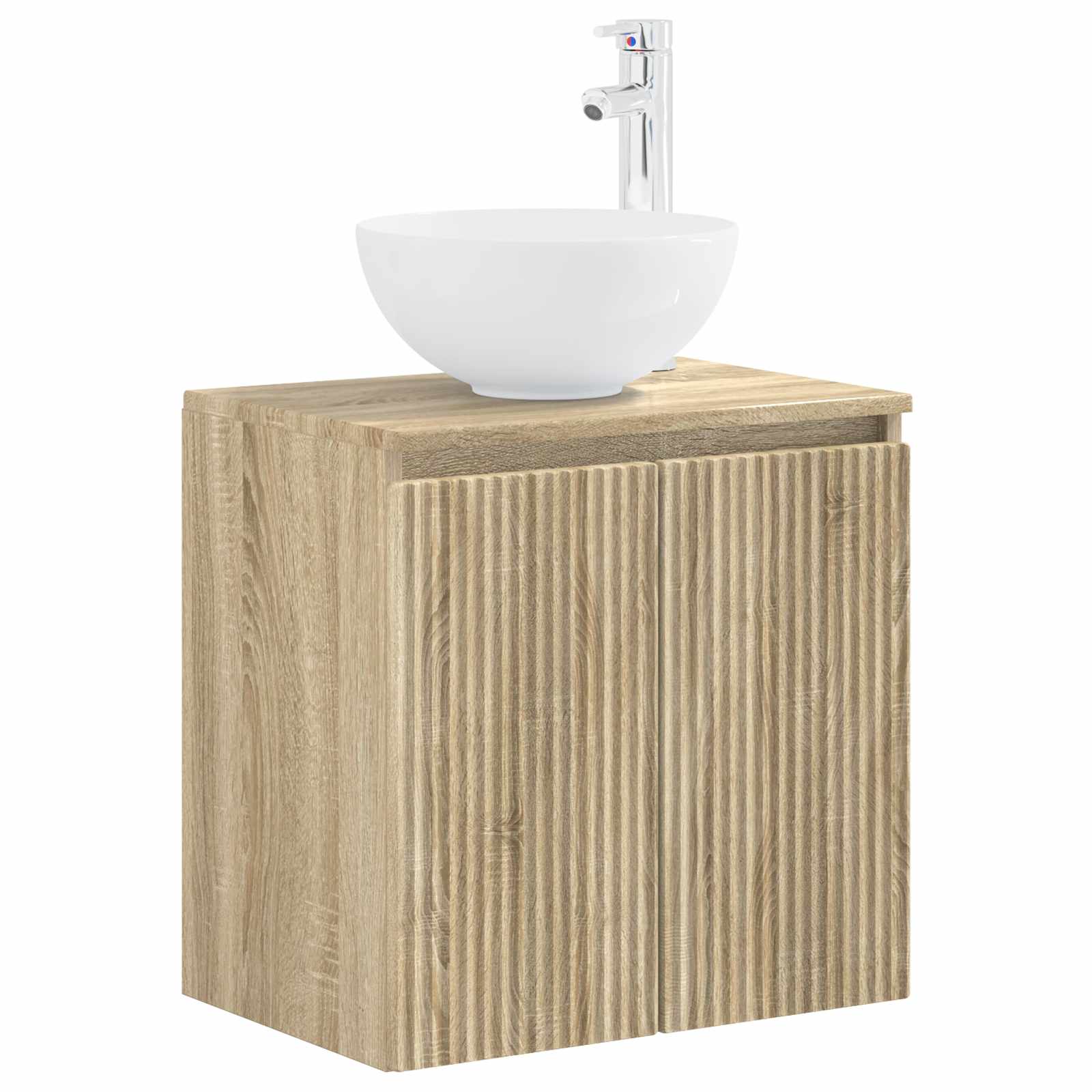 Set ormarića za kupaonicu 5 pcs Hrast sonoma 50 x 14,5 x 70 cm