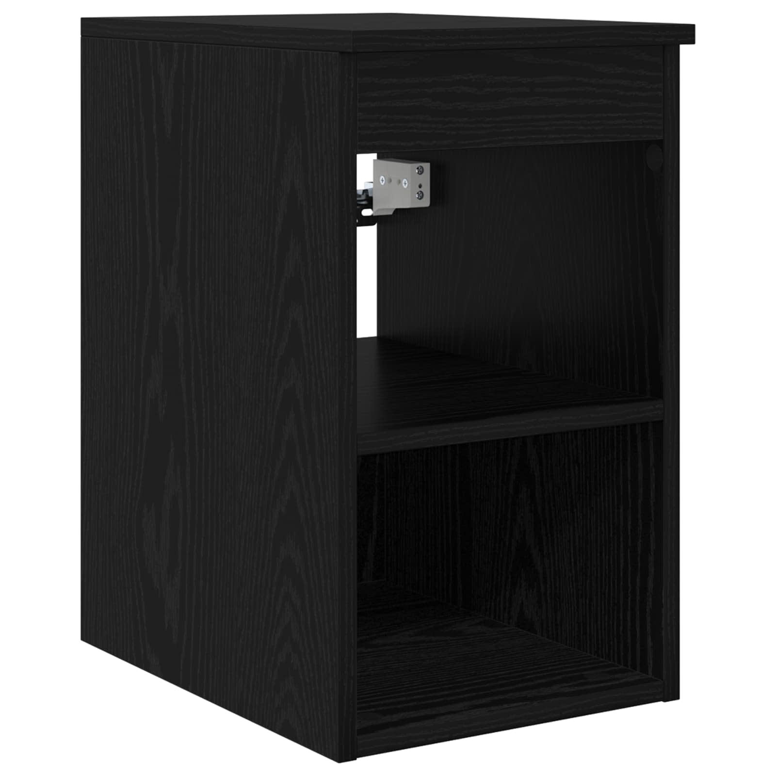 Set ormarića za kupaonicu 5 pcs Crni hrast 50 x 14,5 x 70 cm