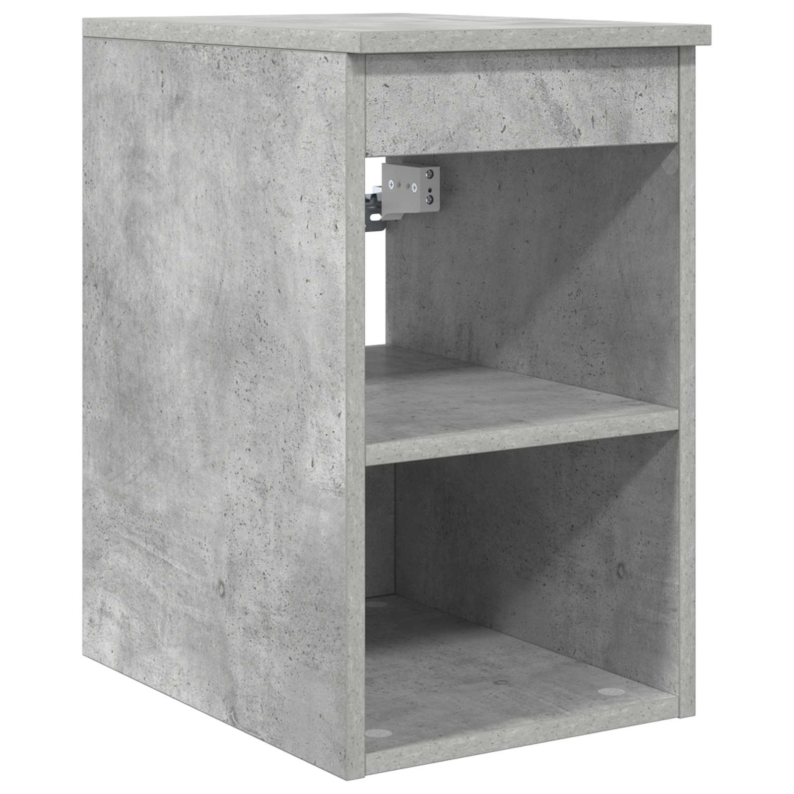 Set ormarića za kupaonicu 5 pcs Betonska siva 50 x 14,5 x 70 cm