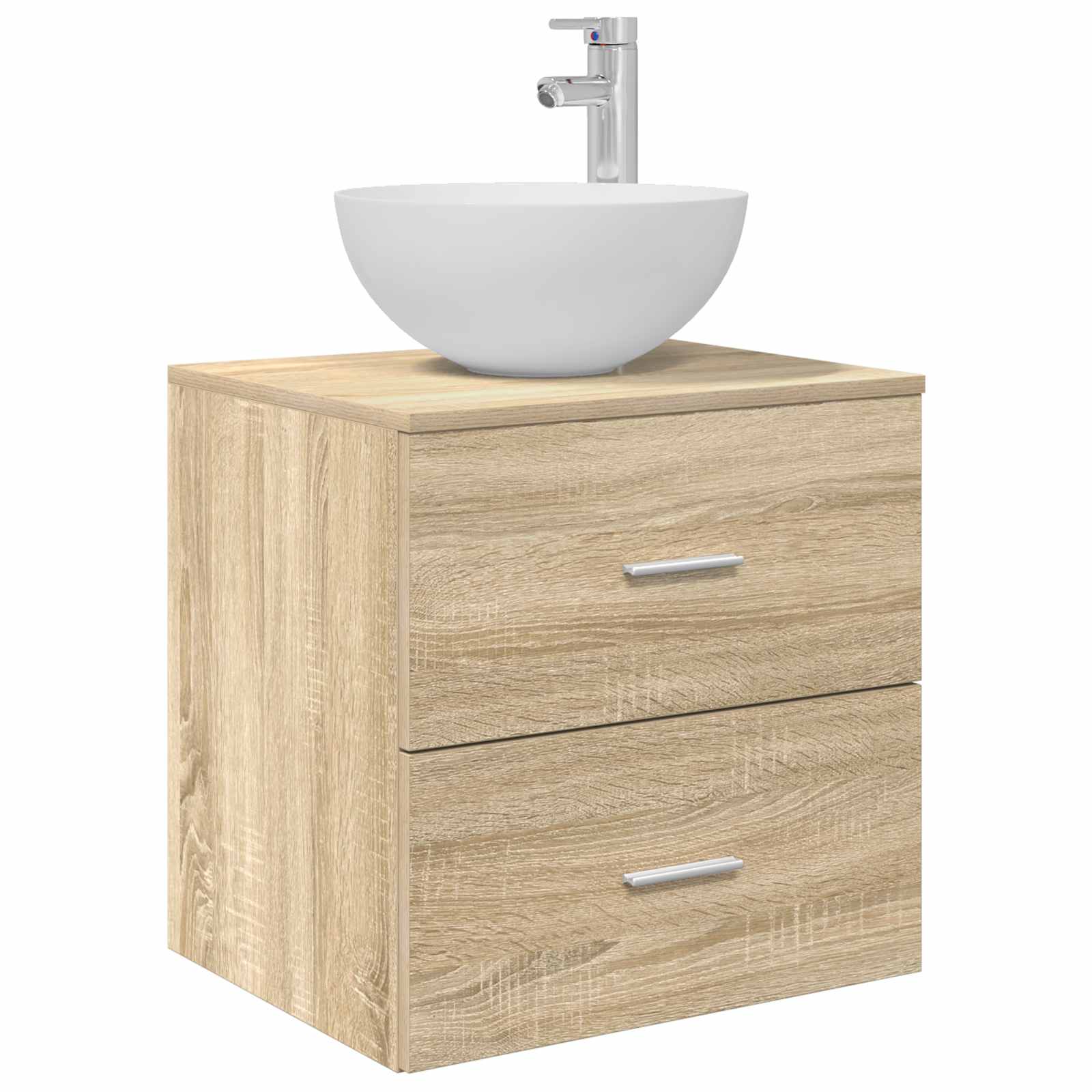 Set namještaja za kupaonicu 5 pcs Hrast sonoma