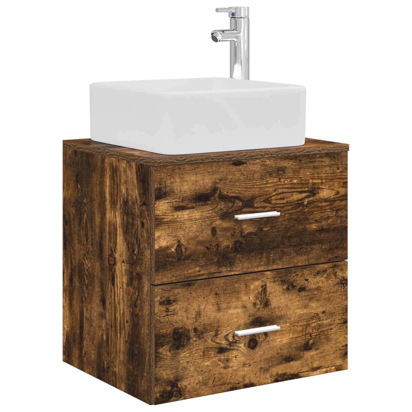 Set namještaja za kupaonicu 4 pcs Dimljeni hrast
