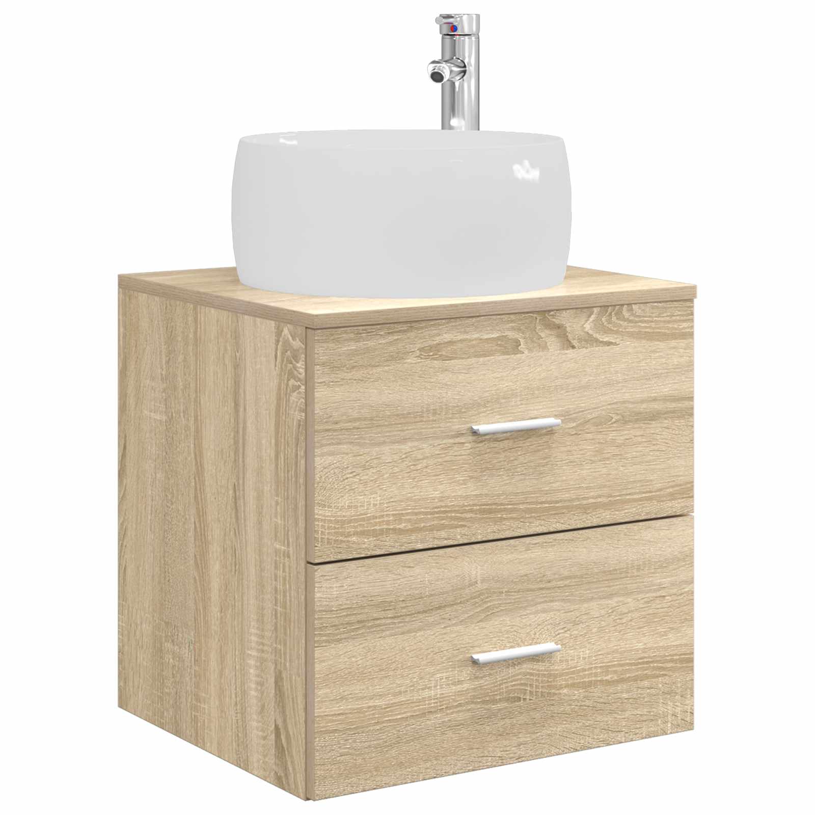 Set namještaja za kupaonicu 4 pcs Hrast sonoma
