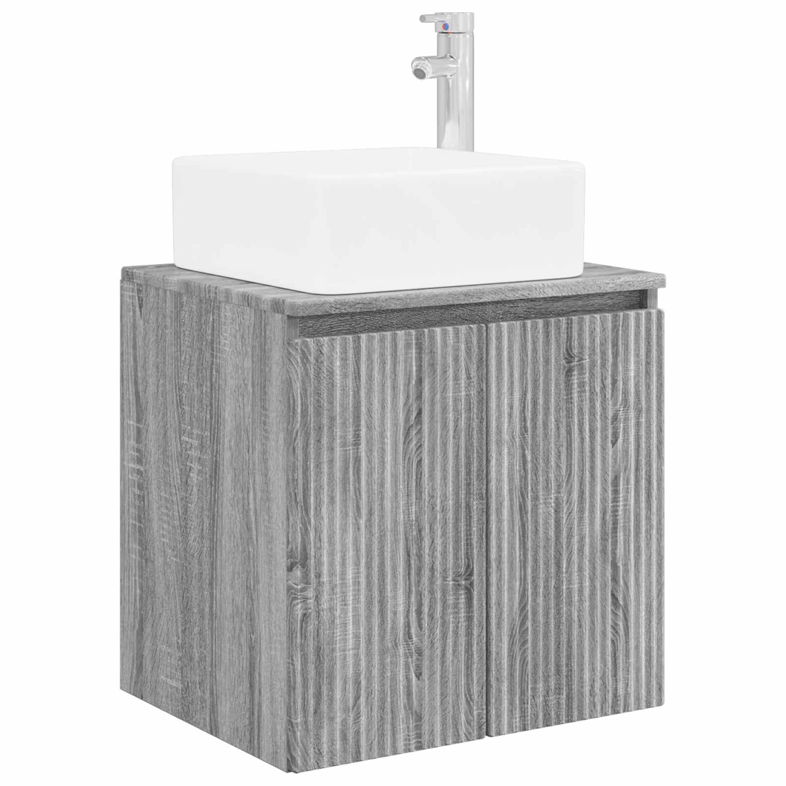 Set namještaja za kupaonicu 6 pcs Siva Sonoma