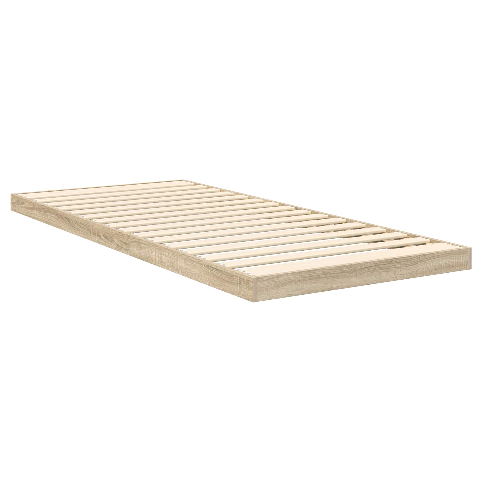 Krevet s daskama Sonoma hrast 90 x 200 cm Konstruirano drvo